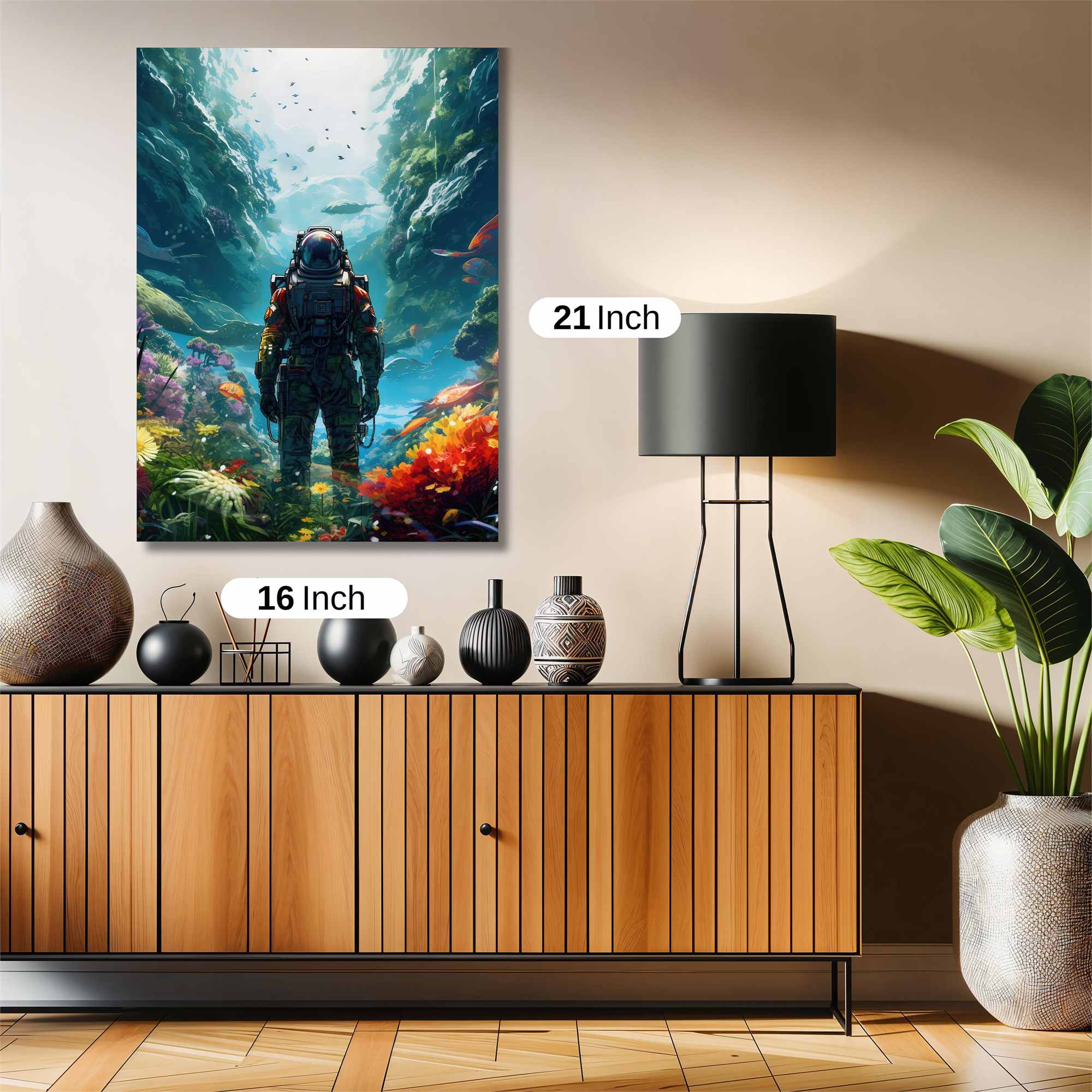 Astronaut Enchantment Safe Wall Magnetic / M