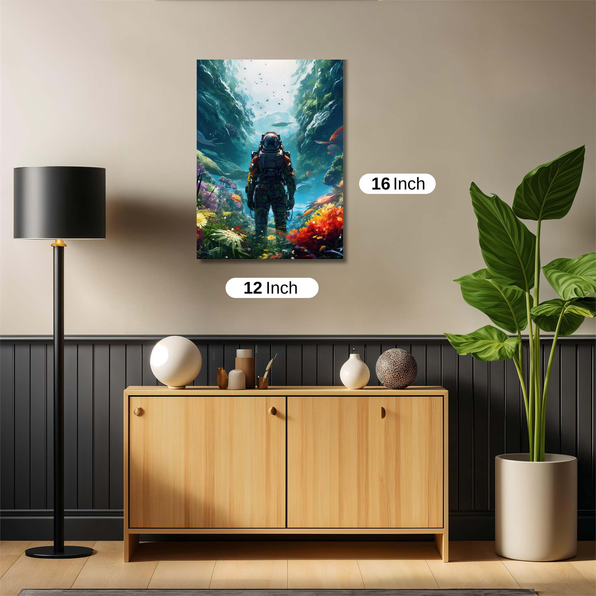 Astronaut Enchantment Safe Wall Magnetic / M