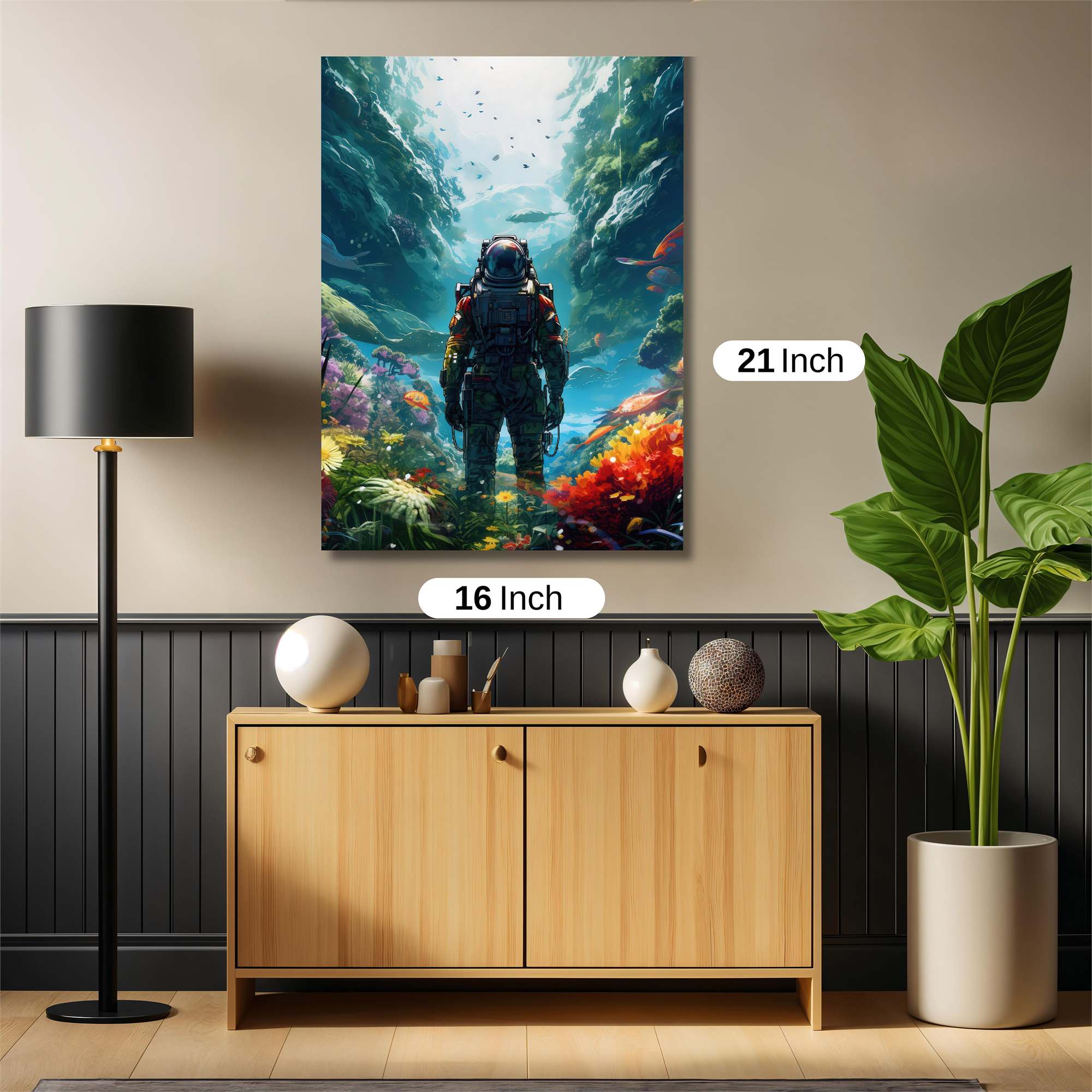 Astronaut Enchantment Safe Wall Magnetic / M