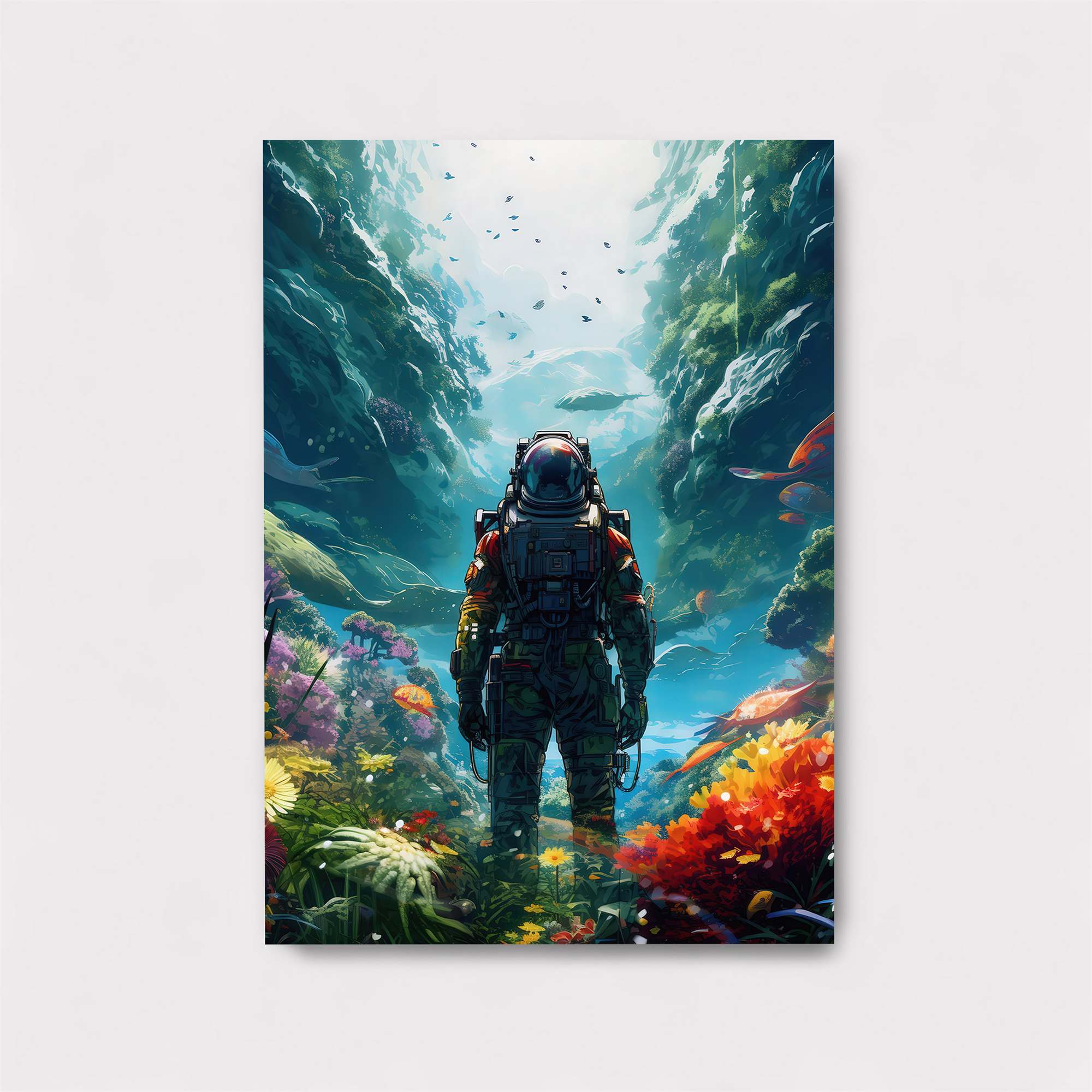 Astronaut Enchantment Safe Wall Magnetic / M