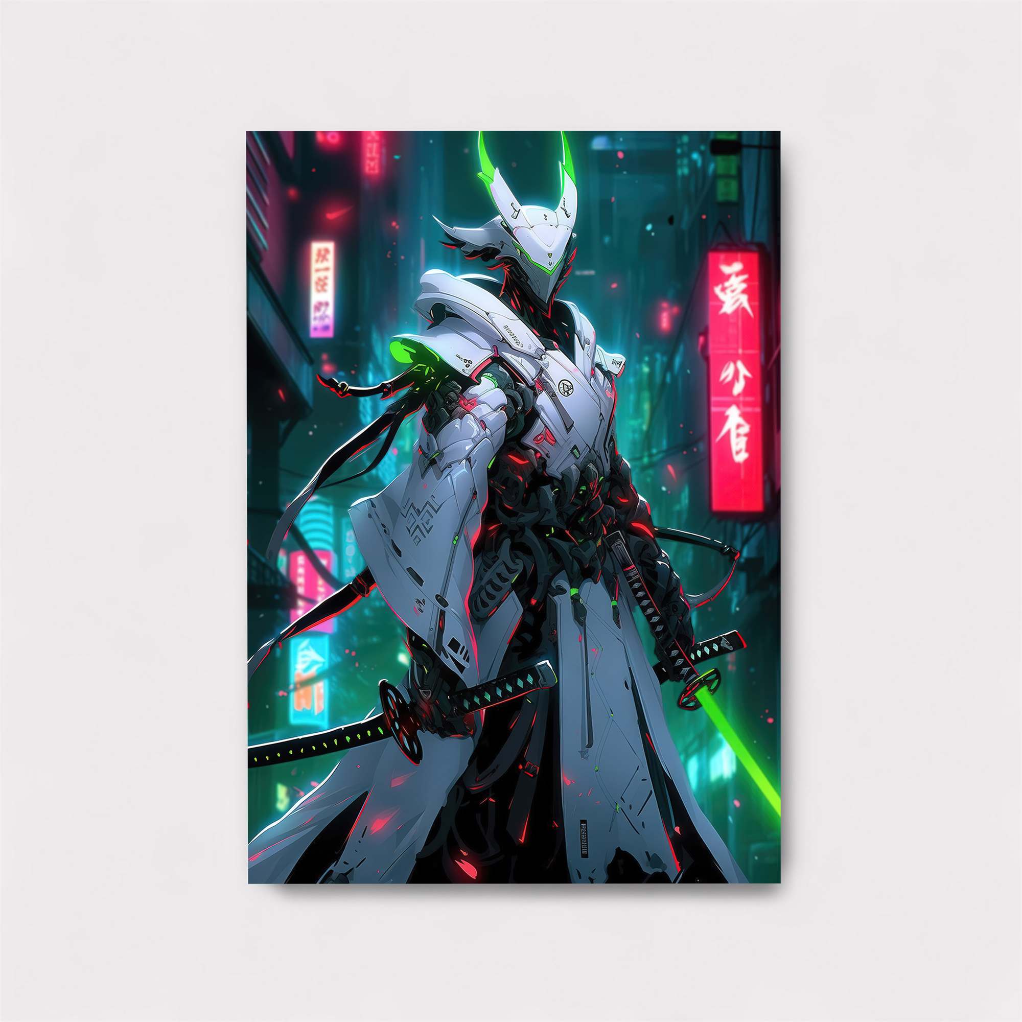 Neon Samurai Safe Wall Magnetic / M