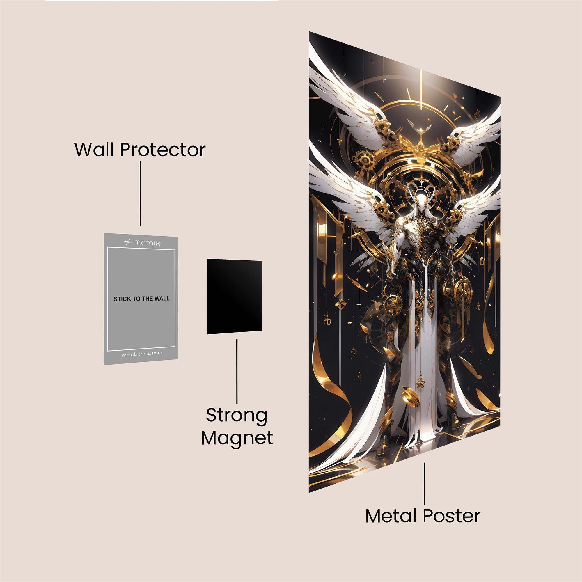 Seraphim Radiance Safe Wall Magnetic / M
