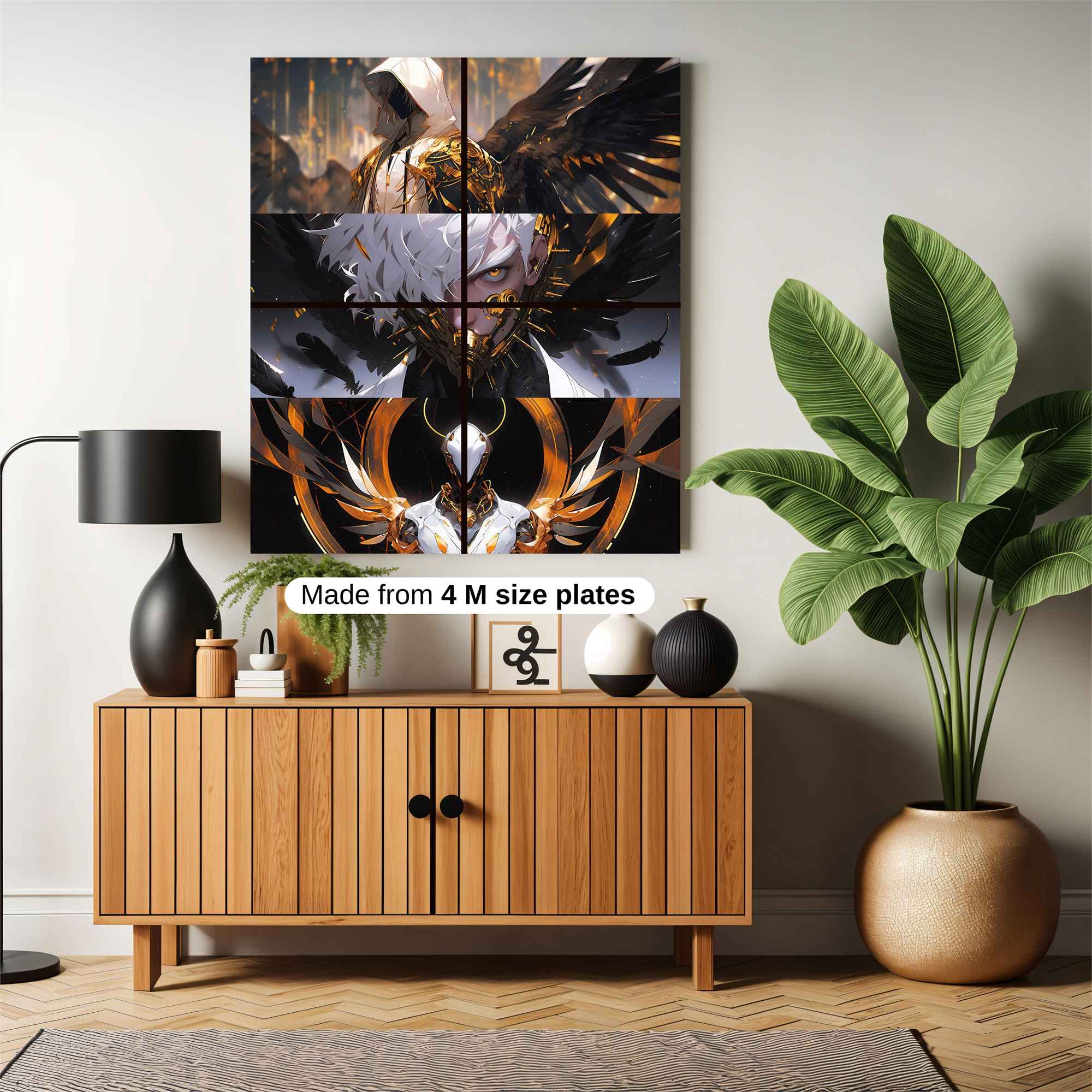 Angel Fury Safe Wall Magnetic / M