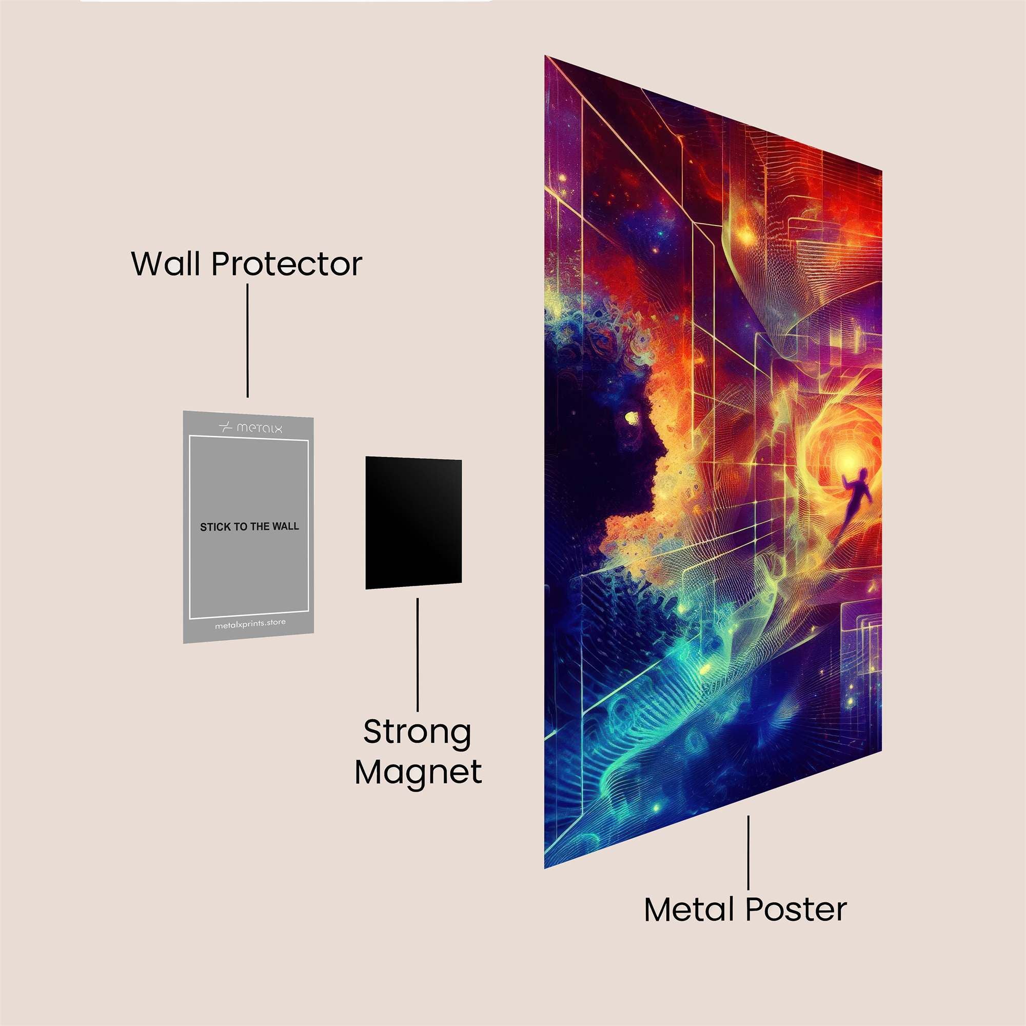 Mind Odyssey Safe Wall Magnetic / M