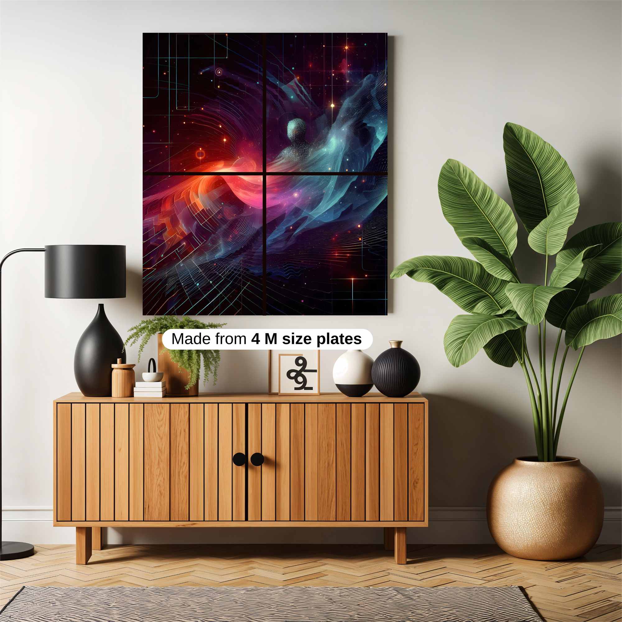 Cosmic Whirl Safe Wall Magnetic / M