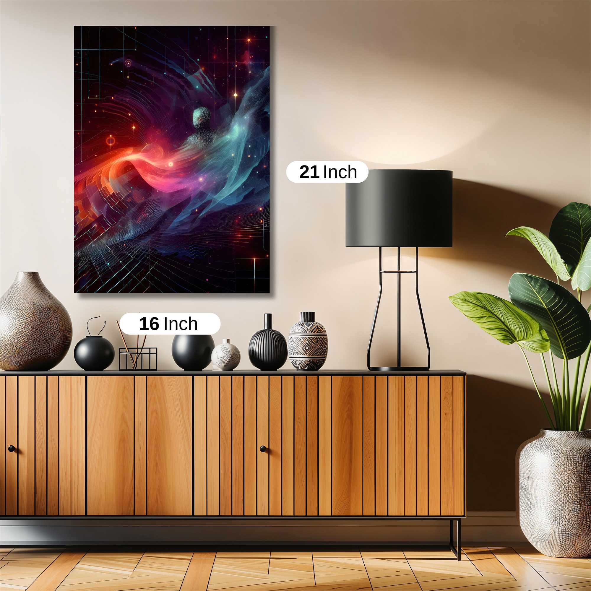 Cosmic Whirl Safe Wall Magnetic / M