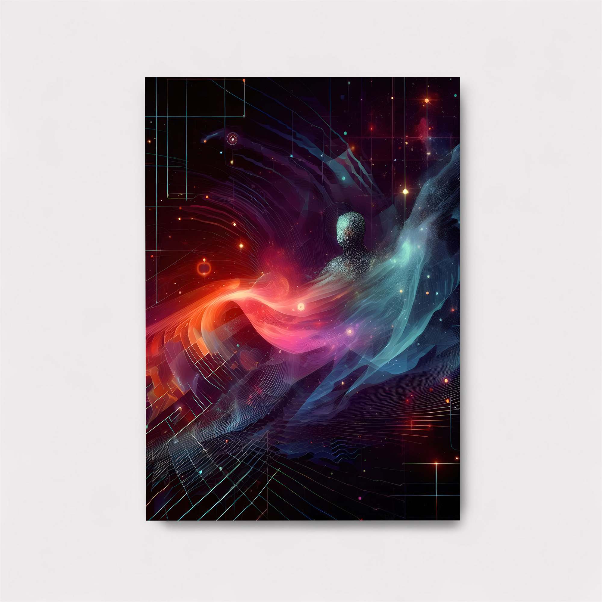 Cosmic Whirl Safe Wall Magnetic / M