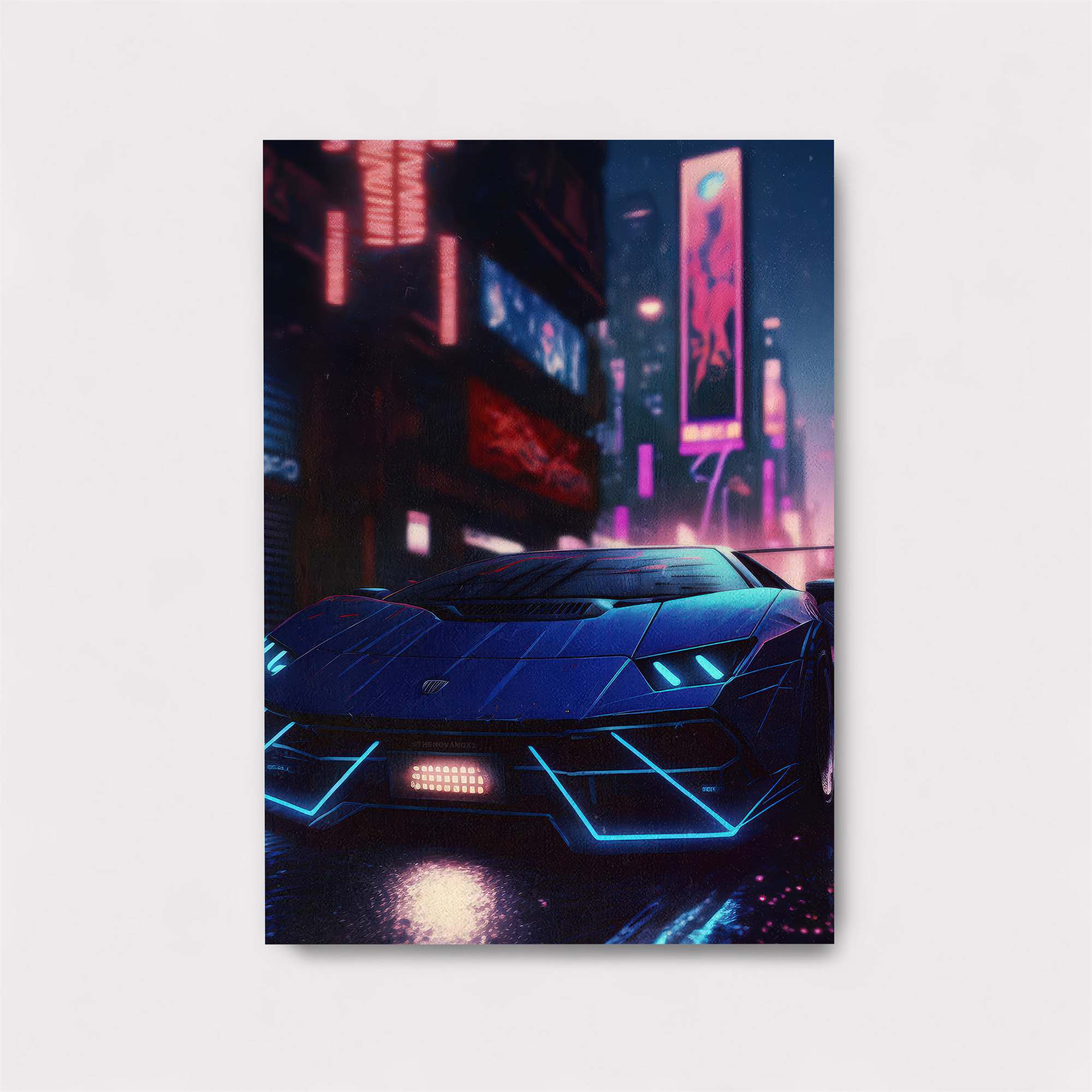 Lamborghini Neon Safe Wall Magnetic / M