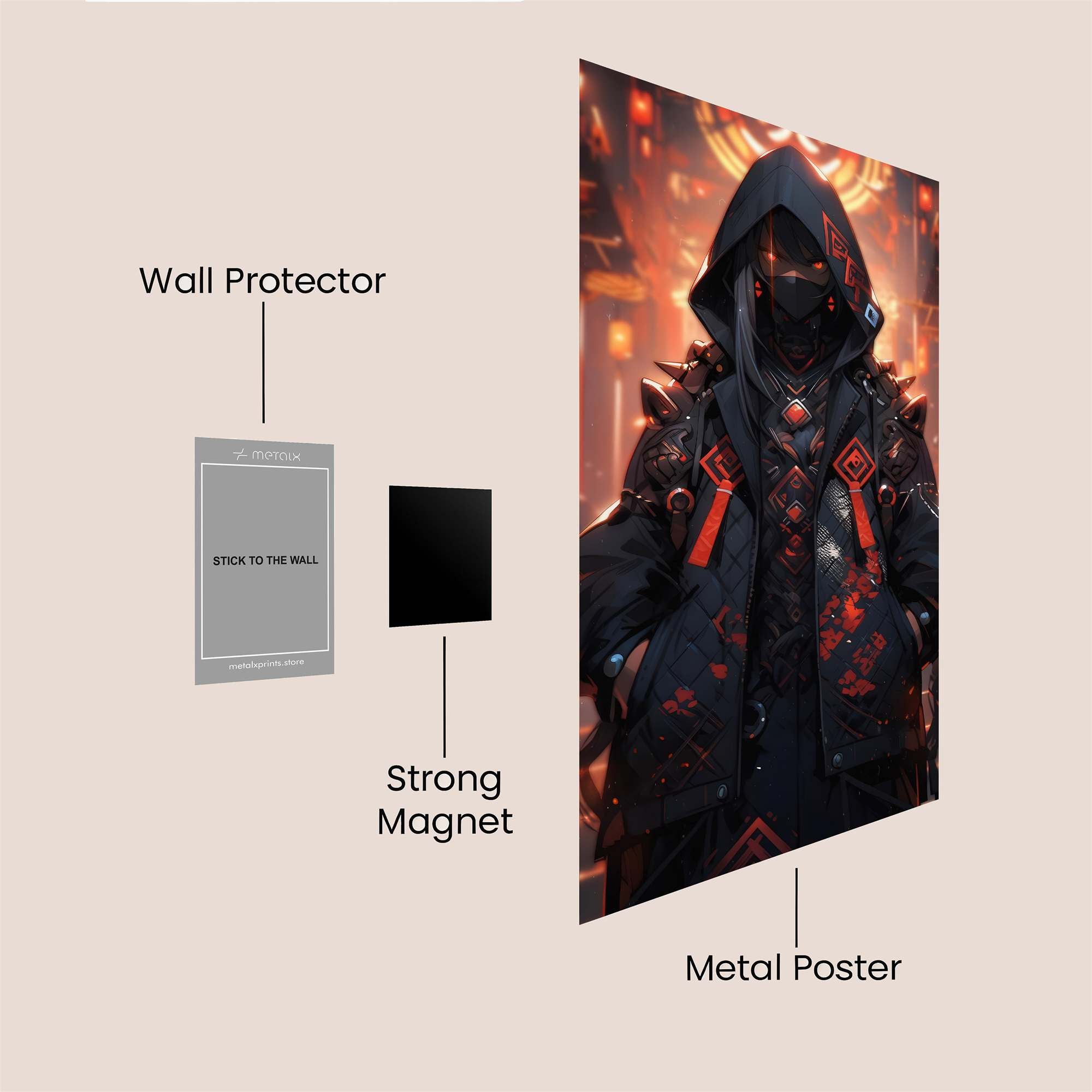 ShadowMystic Safe Wall Magnetic / M
