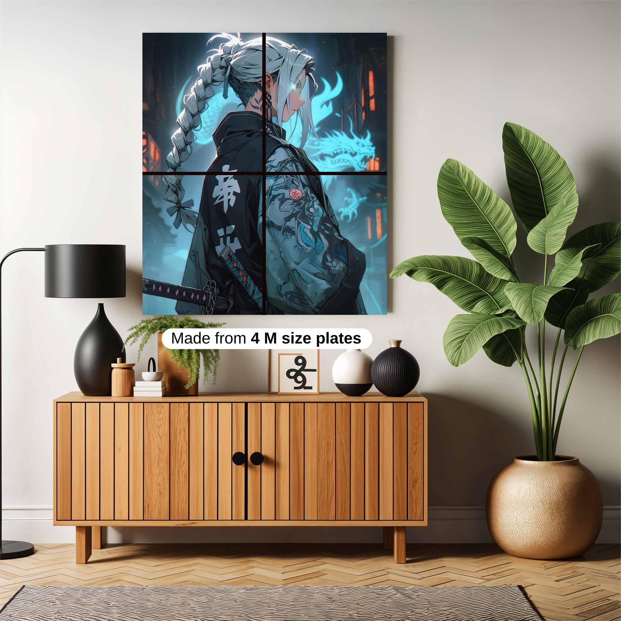 Samurai Serenity Safe Wall Magnetic / M