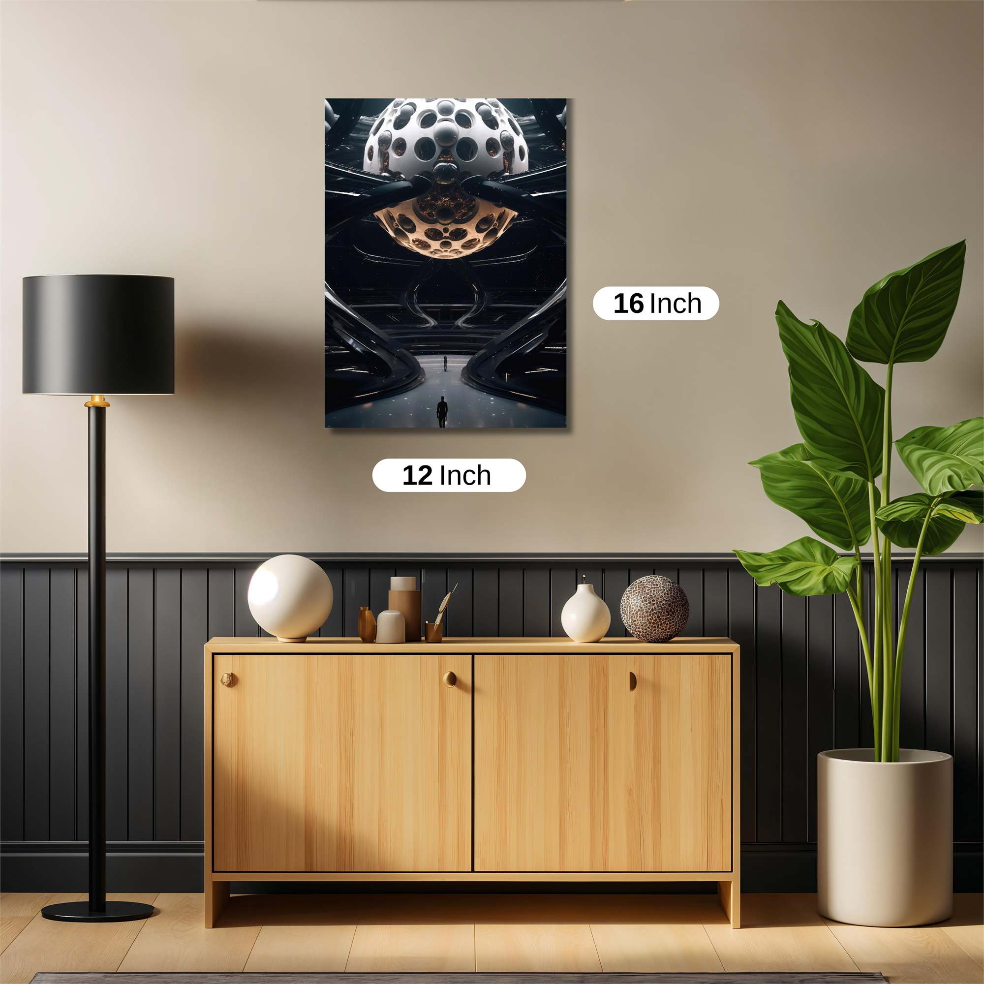 Sphere Enigma Safe Wall Magnetic / M