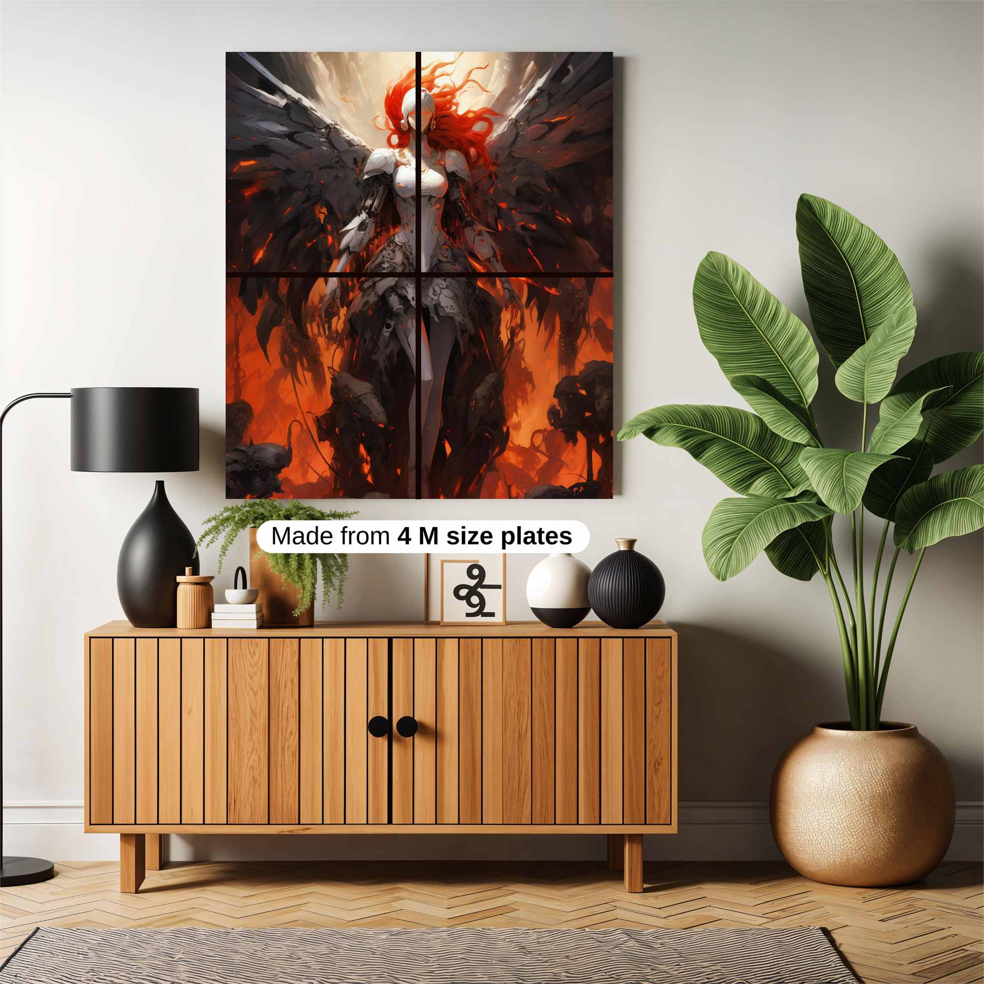Angel Ascendant Safe Wall Magnetic / M