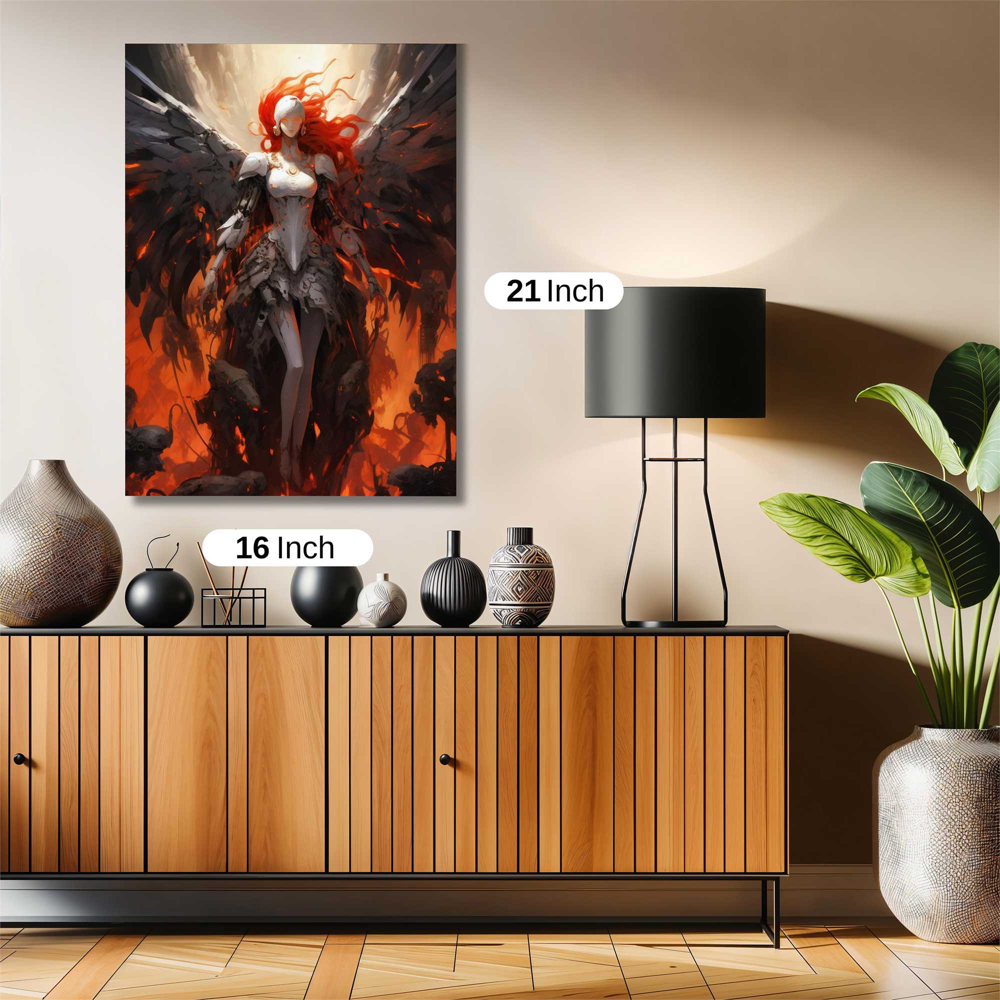 Angel Ascendant Safe Wall Magnetic / M