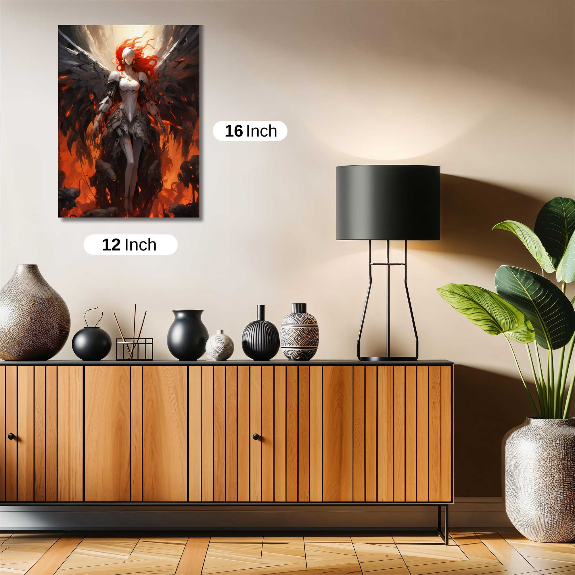Angel Ascendant Safe Wall Magnetic / M