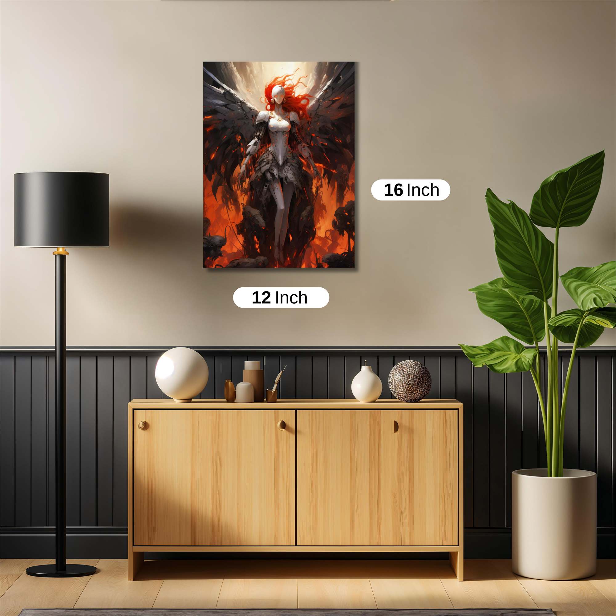 Angel Ascendant Safe Wall Magnetic / M