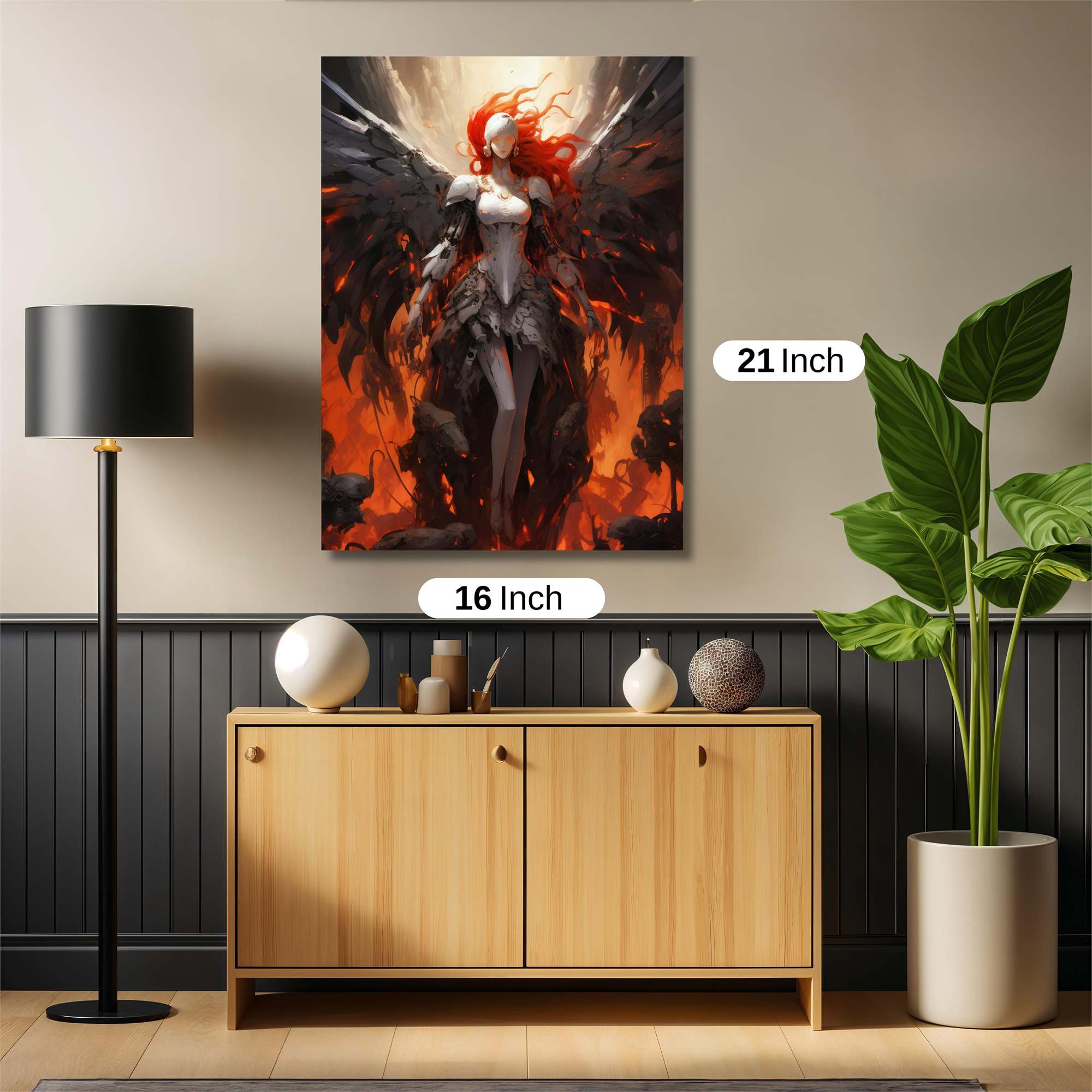Angel Ascendant Safe Wall Magnetic / M