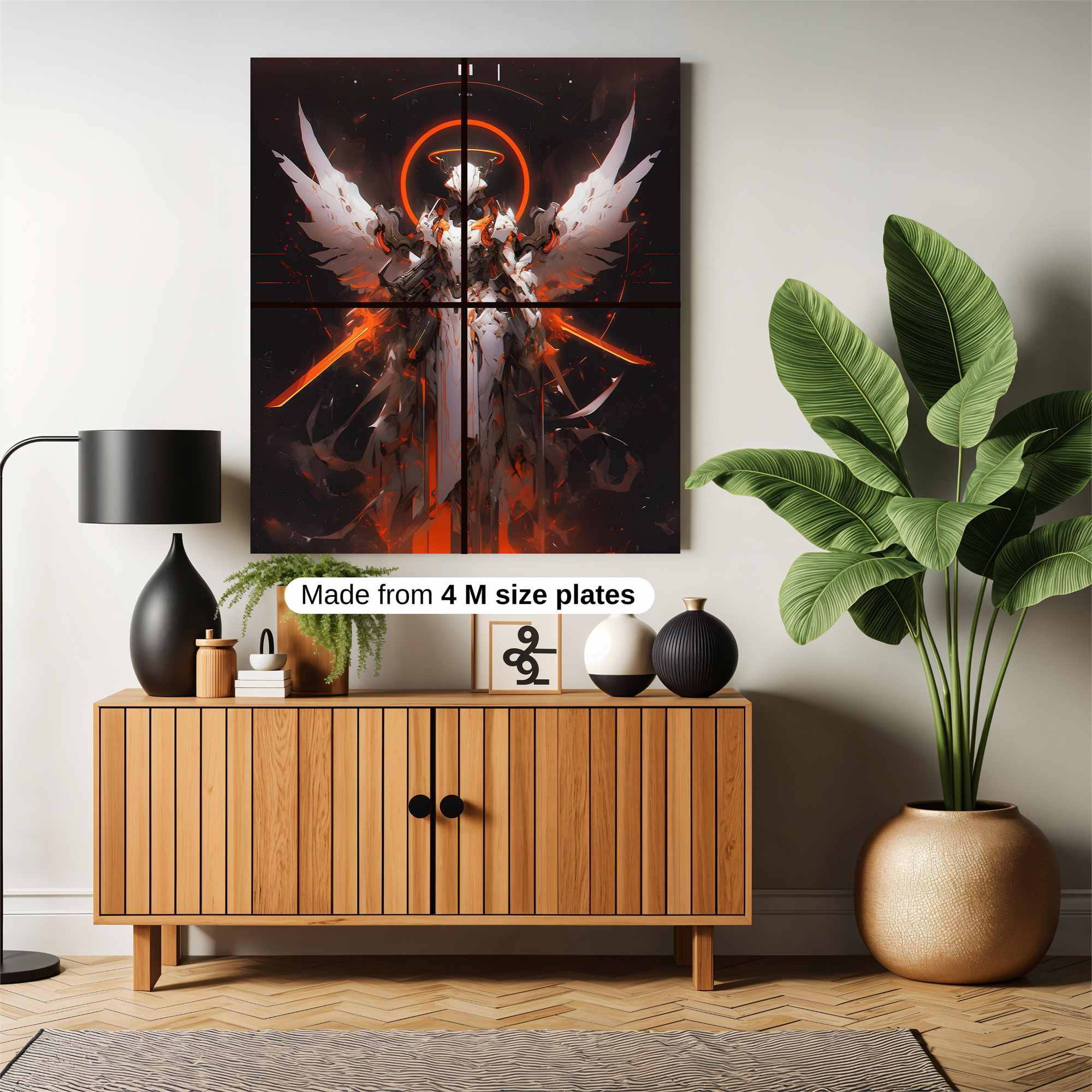 Angel Blaze Safe Wall Magnetic / M