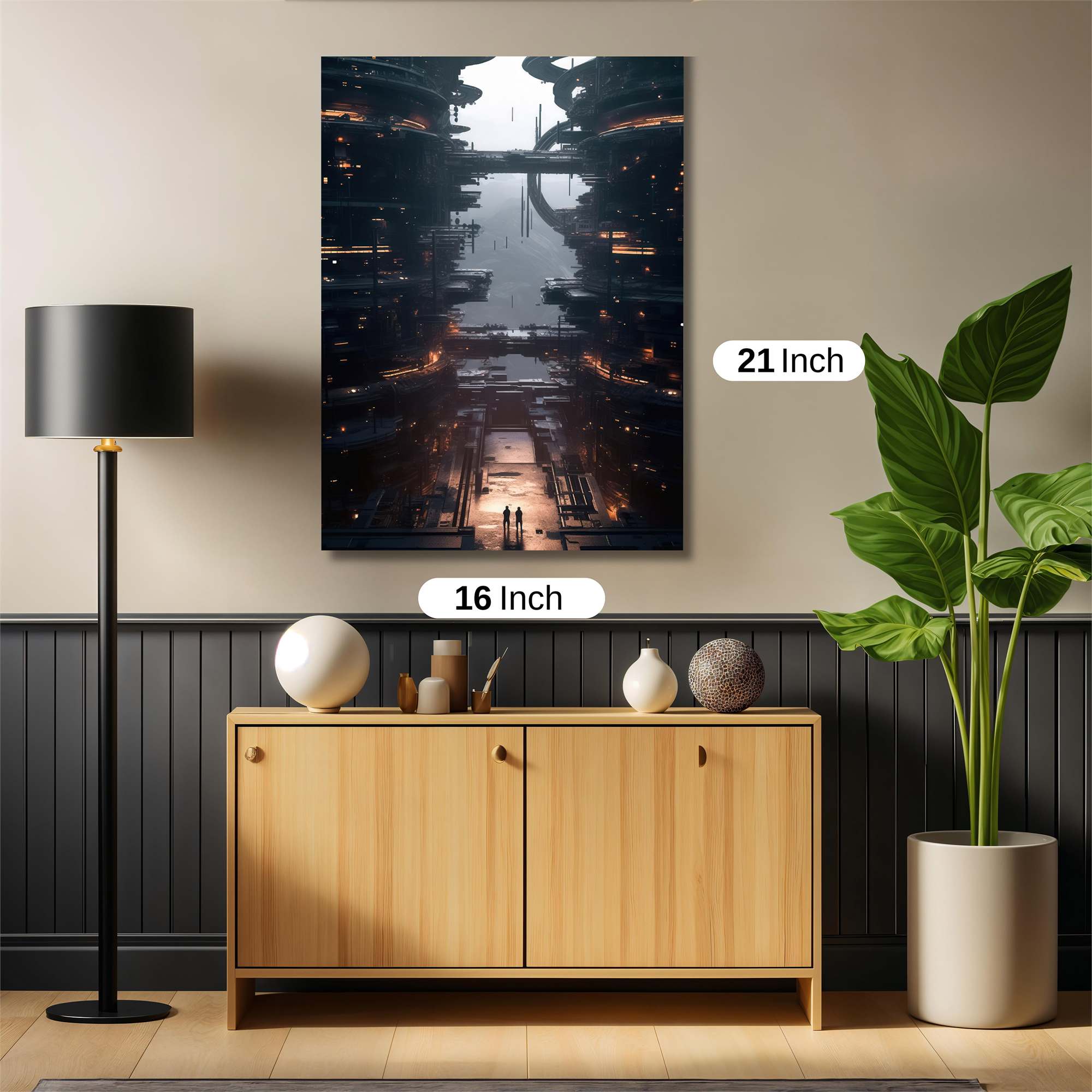 Neon Abyss Safe Wall Magnetic / M