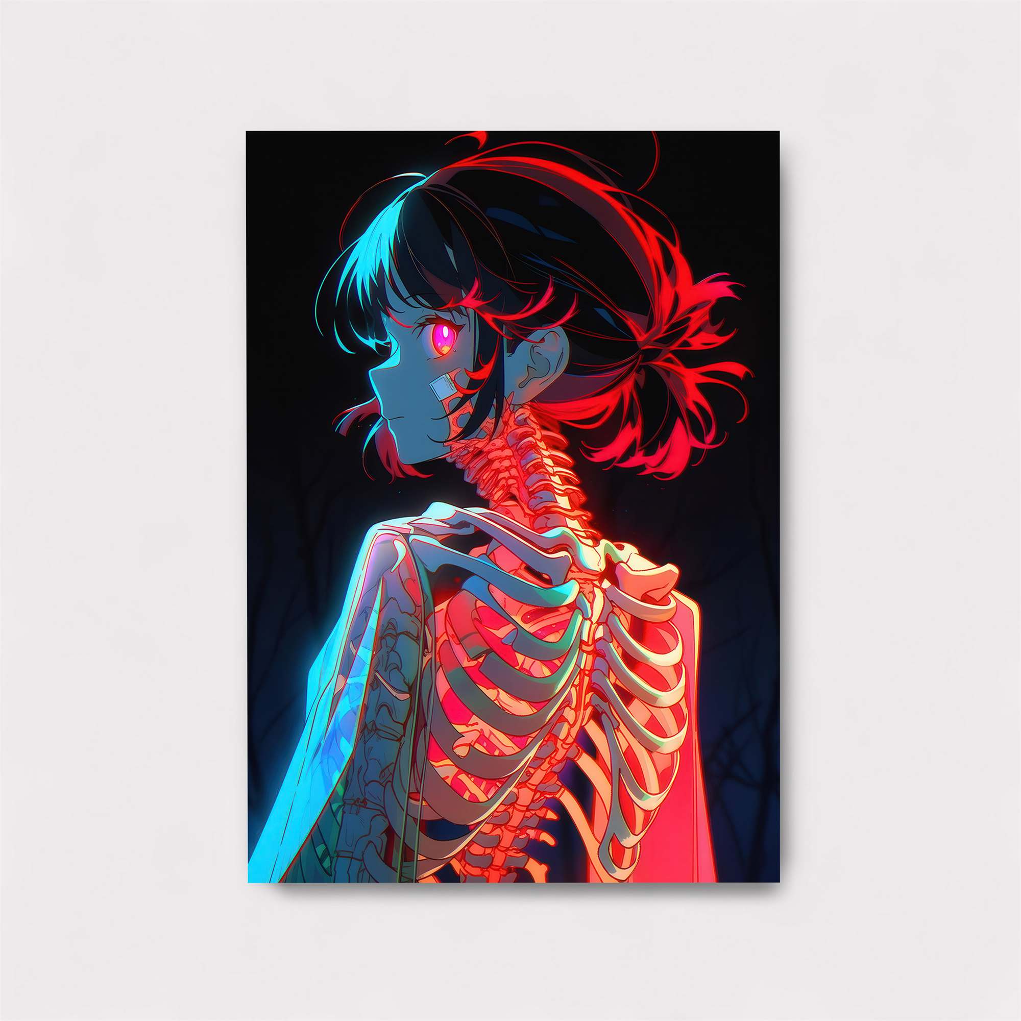 Skeleton Serenity Safe Wall Magnetic / M