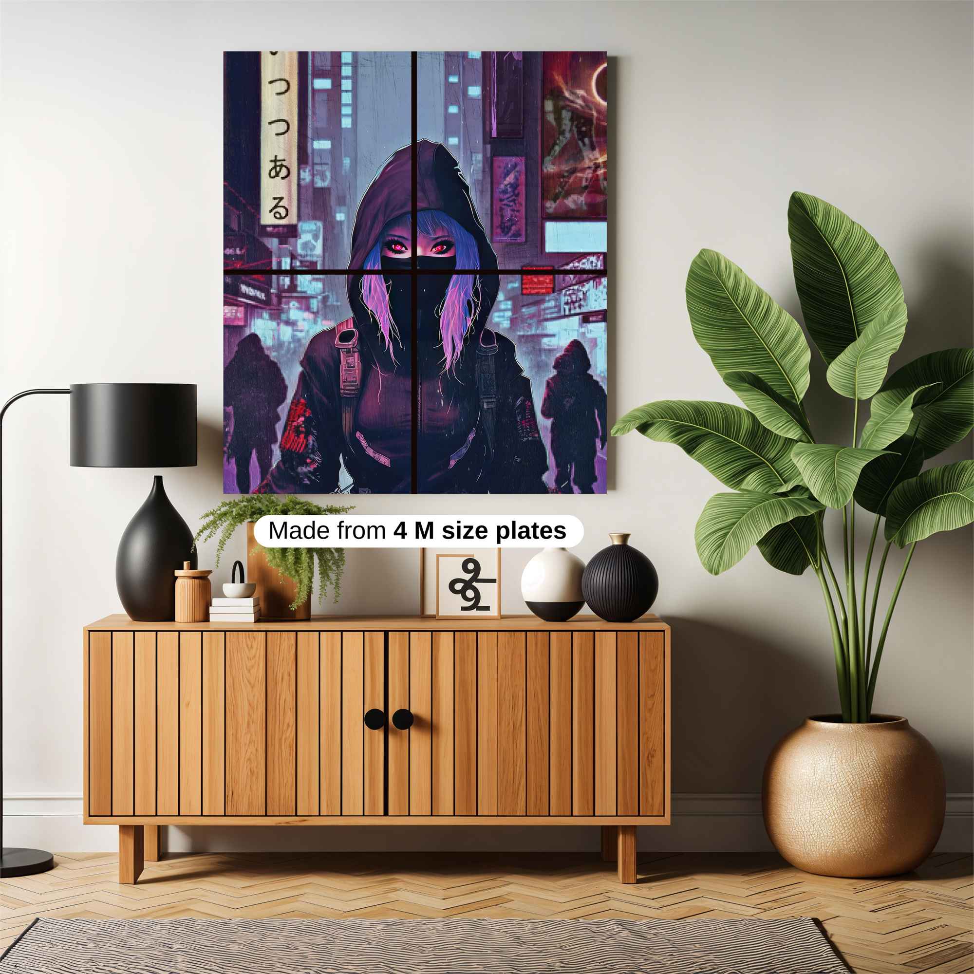 Neon Vigilante Safe Wall Magnetic / M