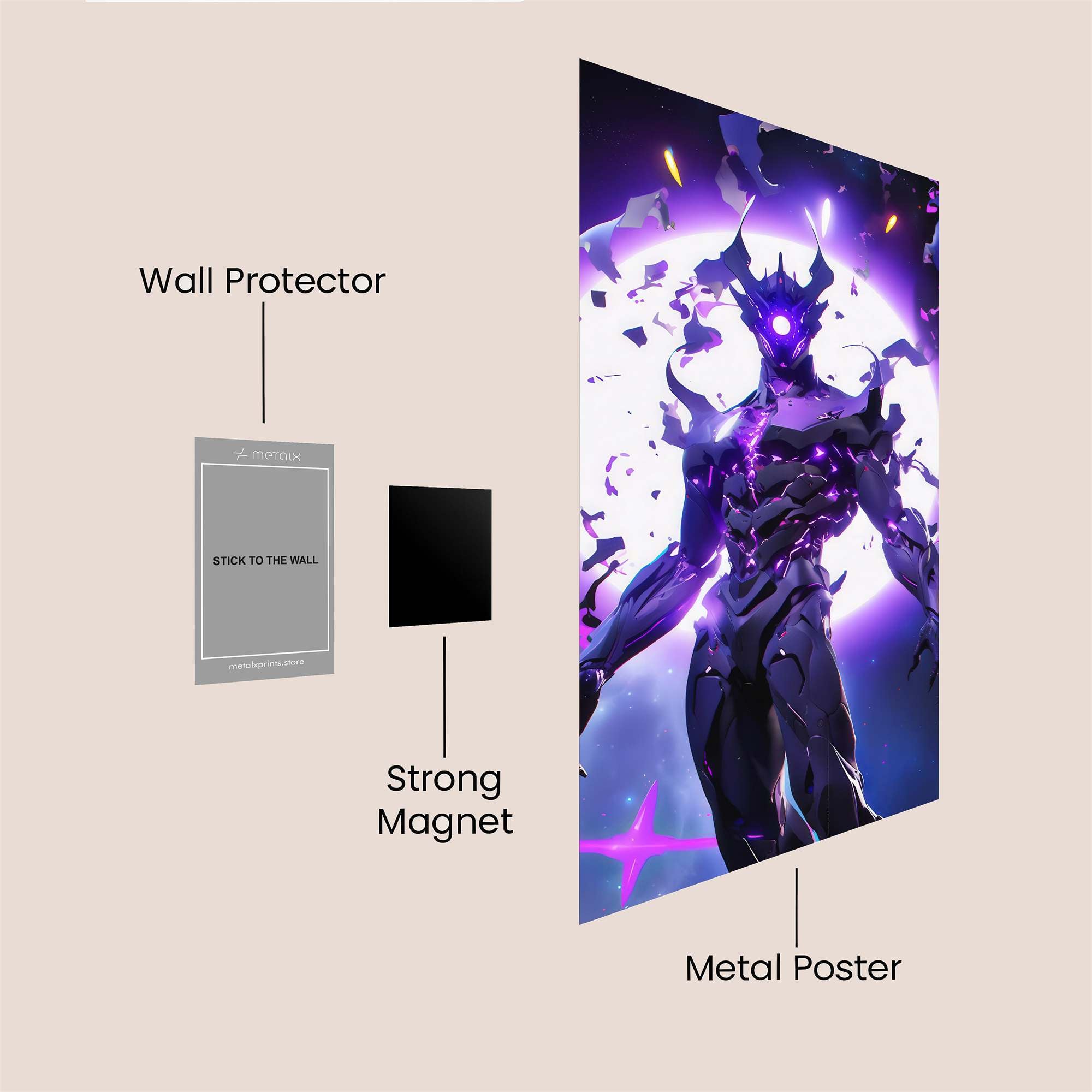Galactic Wrath Safe Wall Magnetic / M