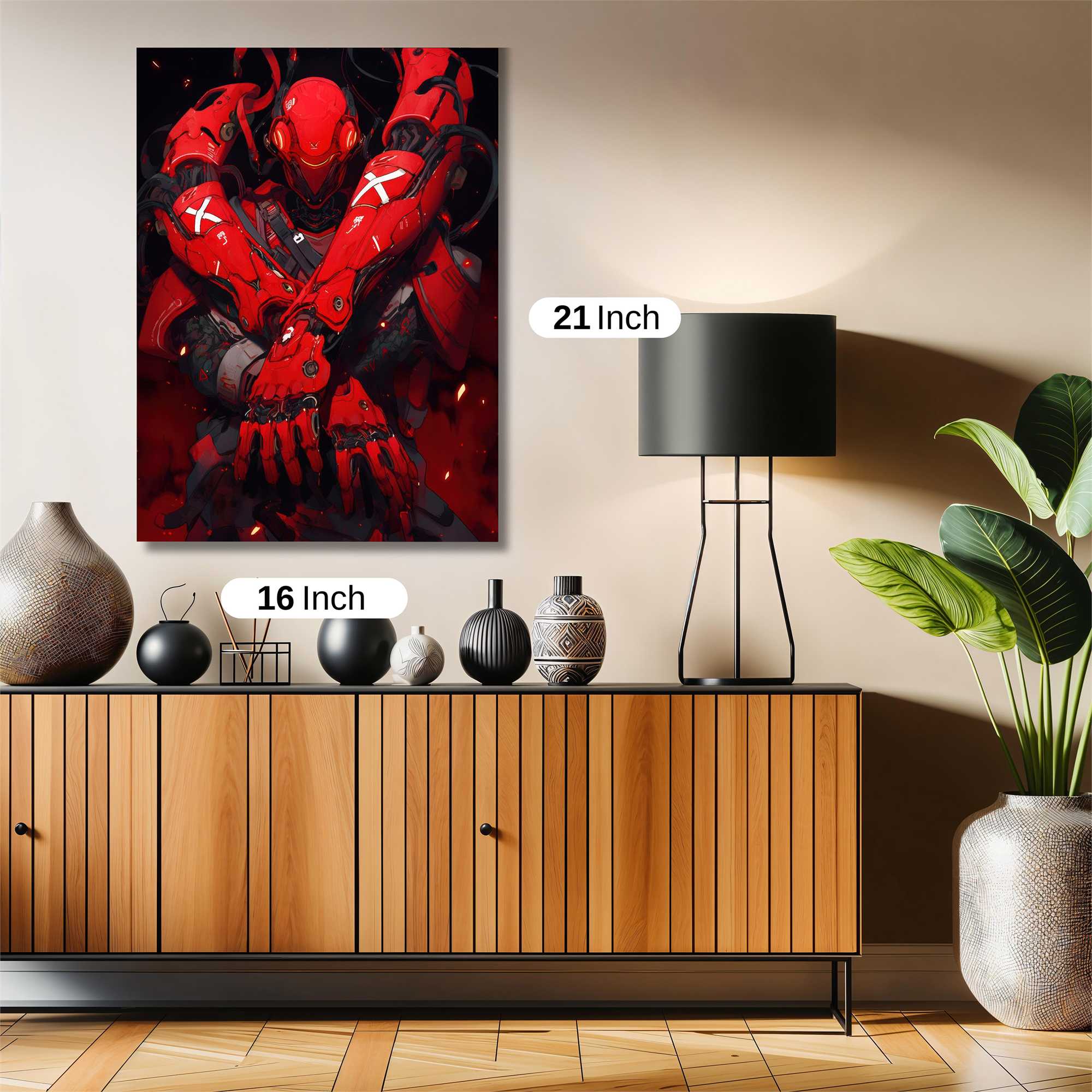 Cyberpunk Despair Safe Wall Magnetic / M