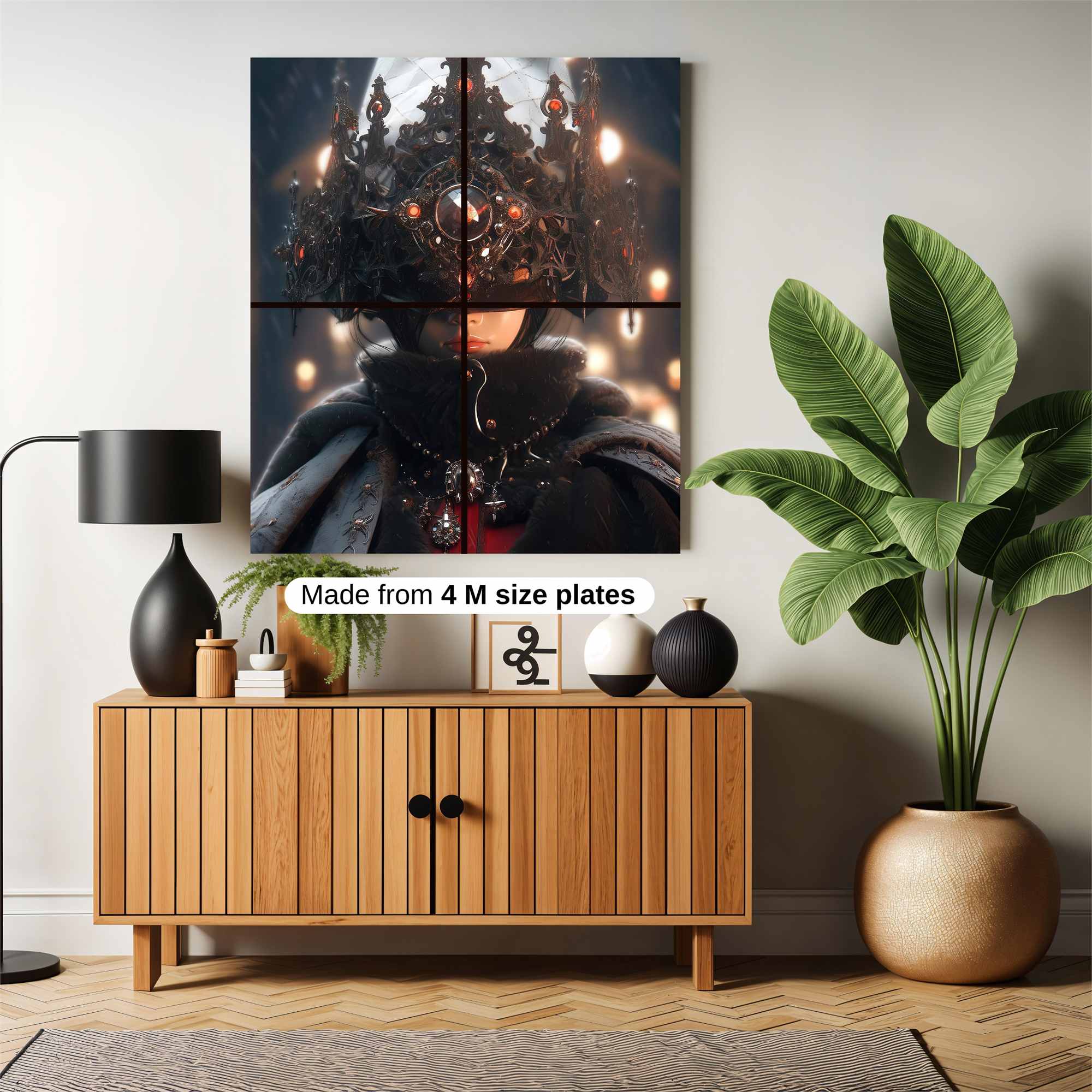 Queen Enigmatic Safe Wall Magnetic / M