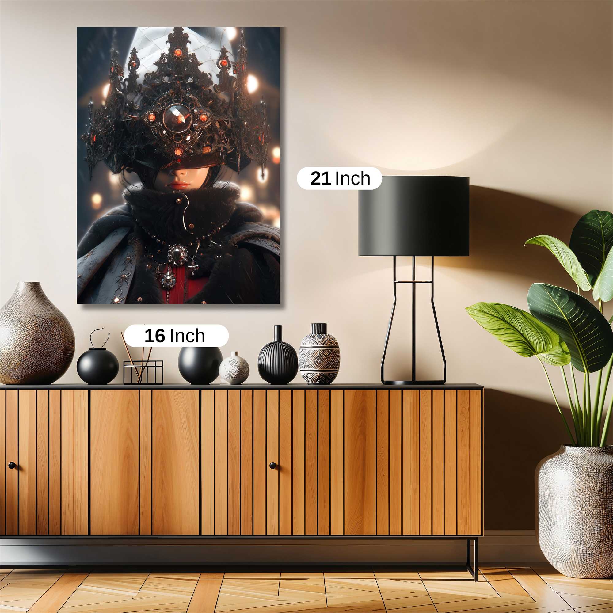 Queen Enigmatic Safe Wall Magnetic / M