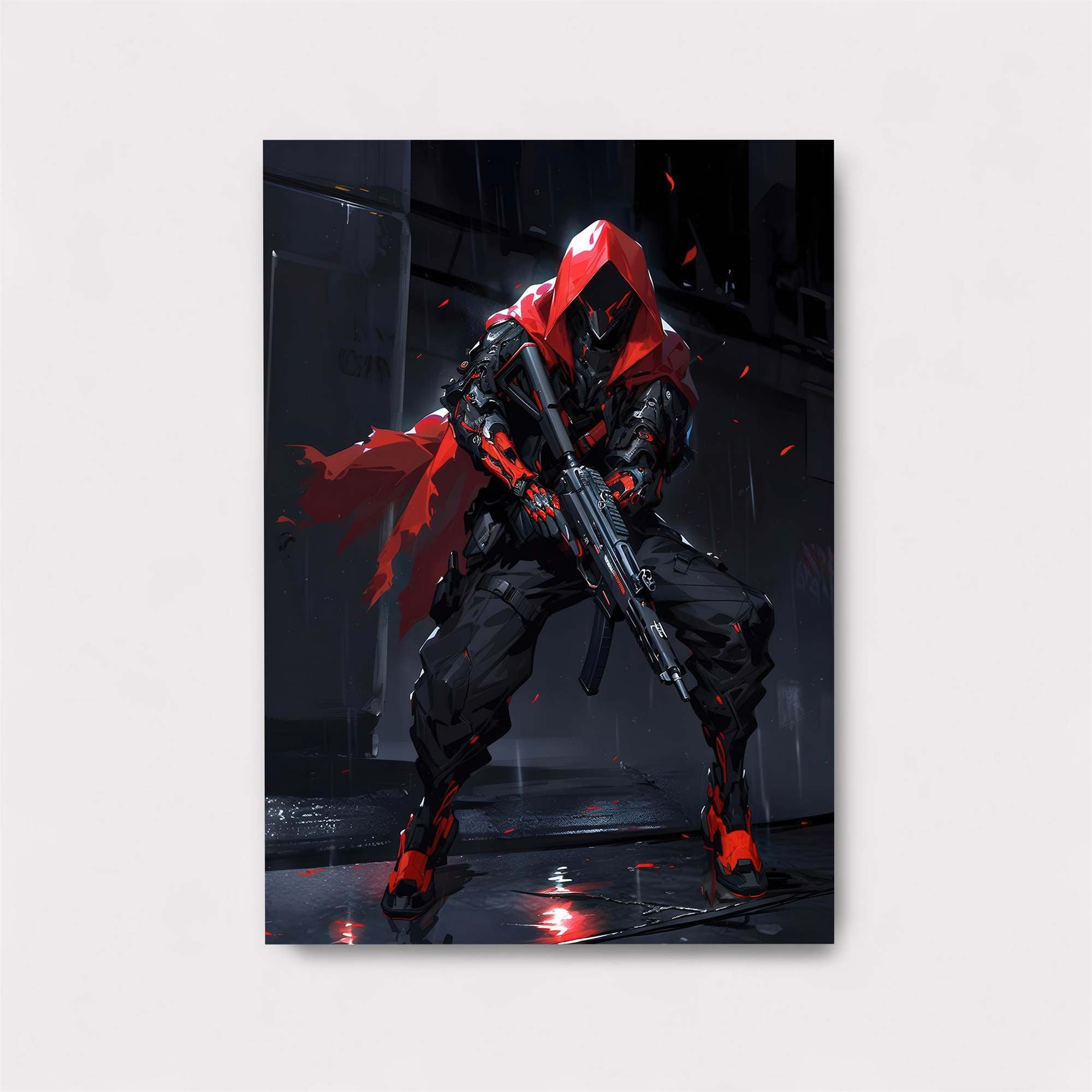 Red Vigilante Safe Wall Magnetic / M