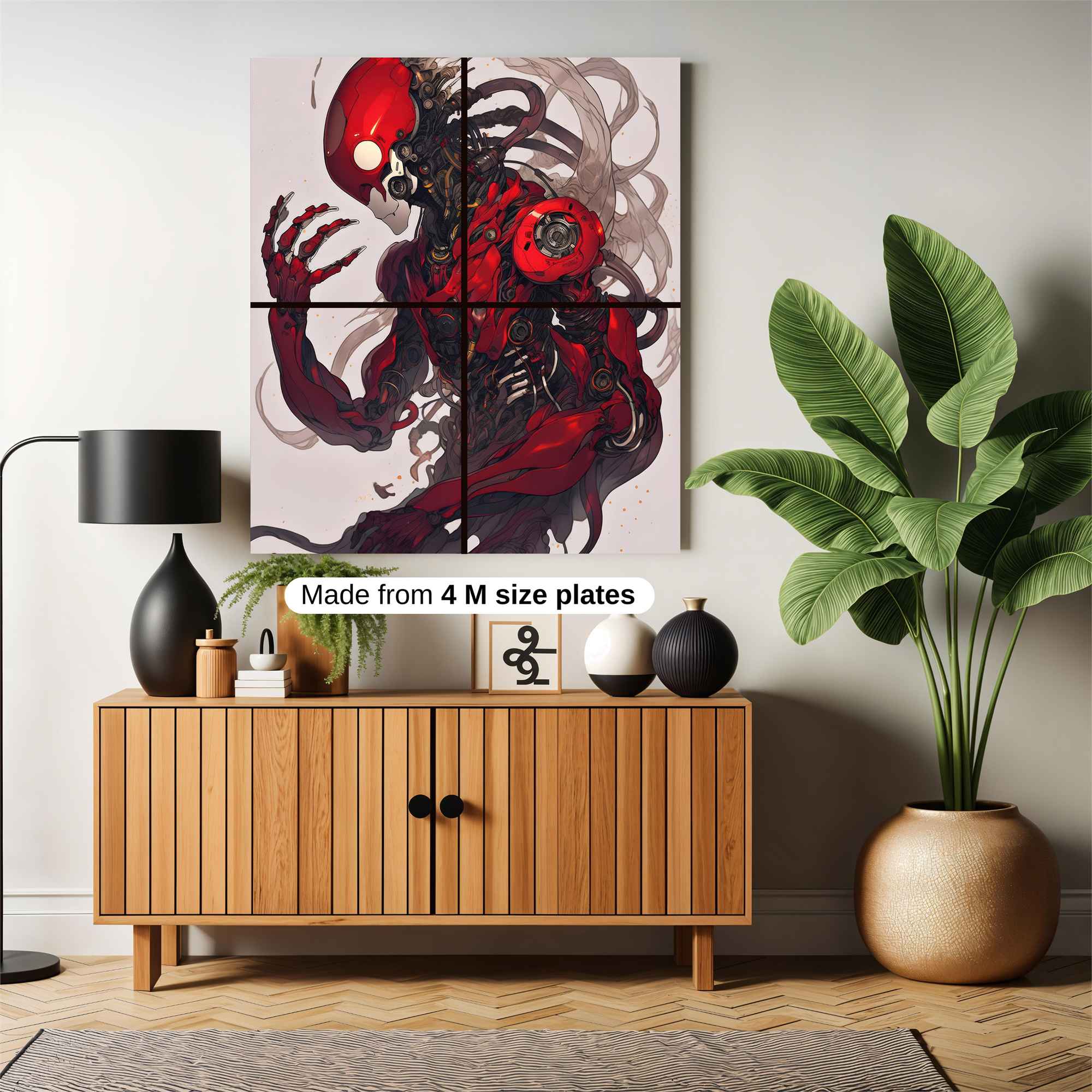 Cyber Wraith Safe Wall Magnetic / M