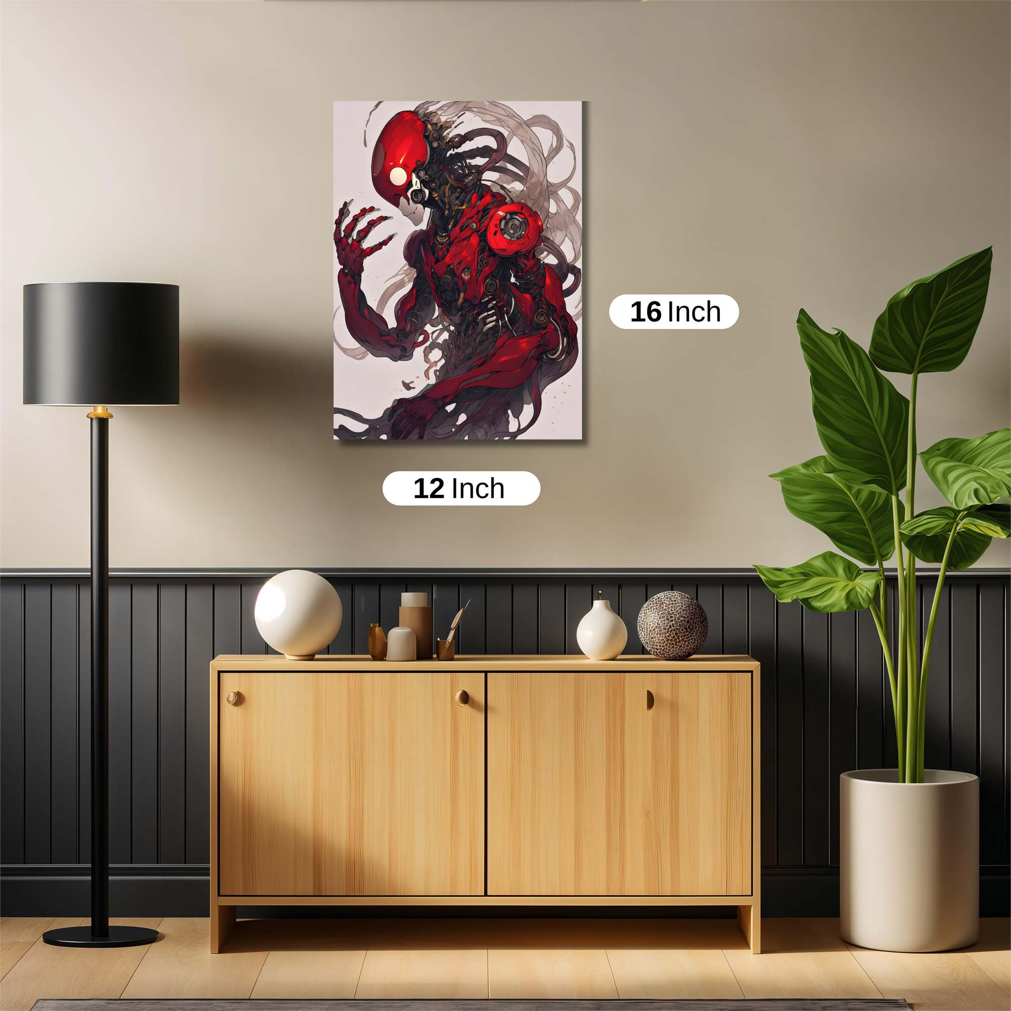 Cyber Wraith Safe Wall Magnetic / M