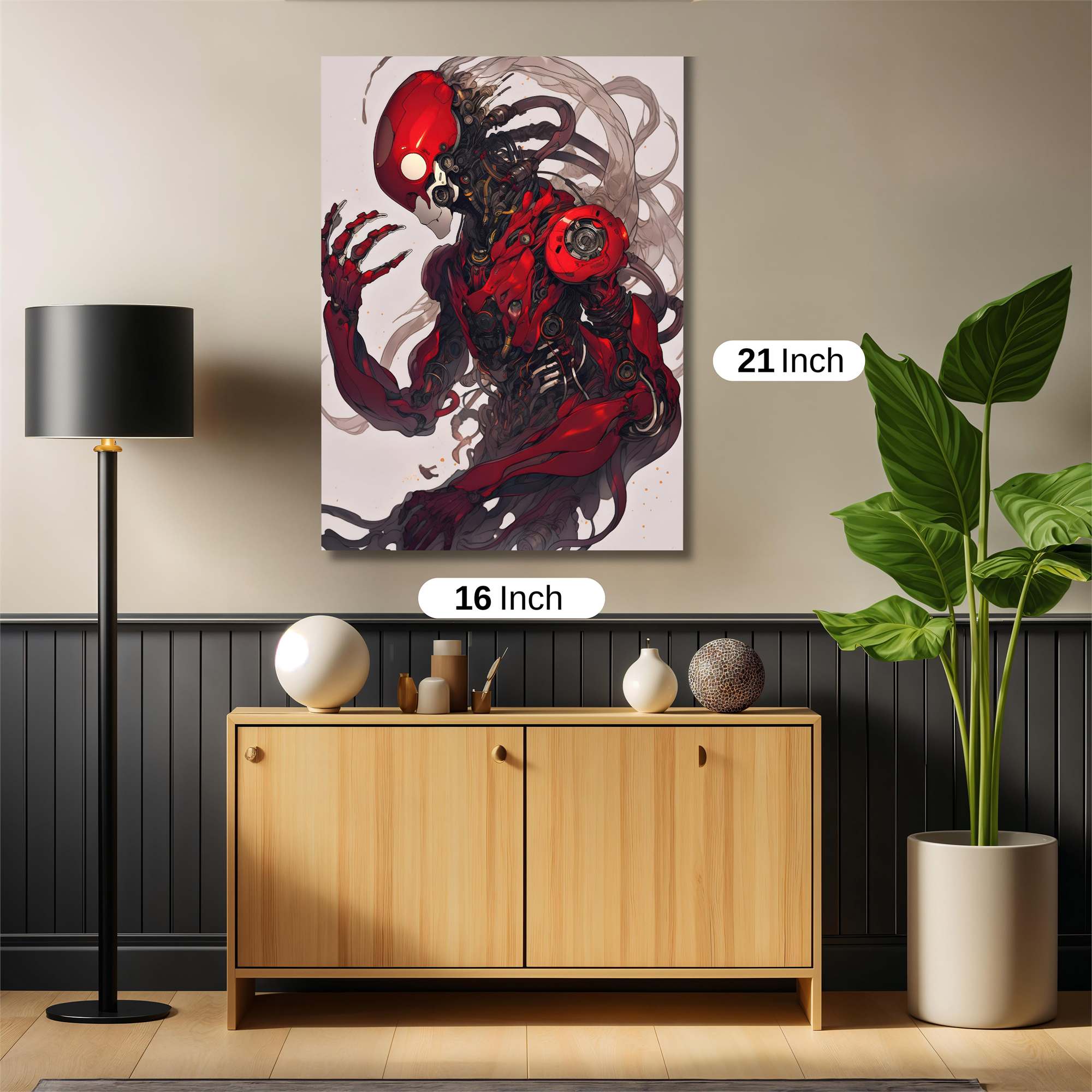 Cyber Wraith Safe Wall Magnetic / M