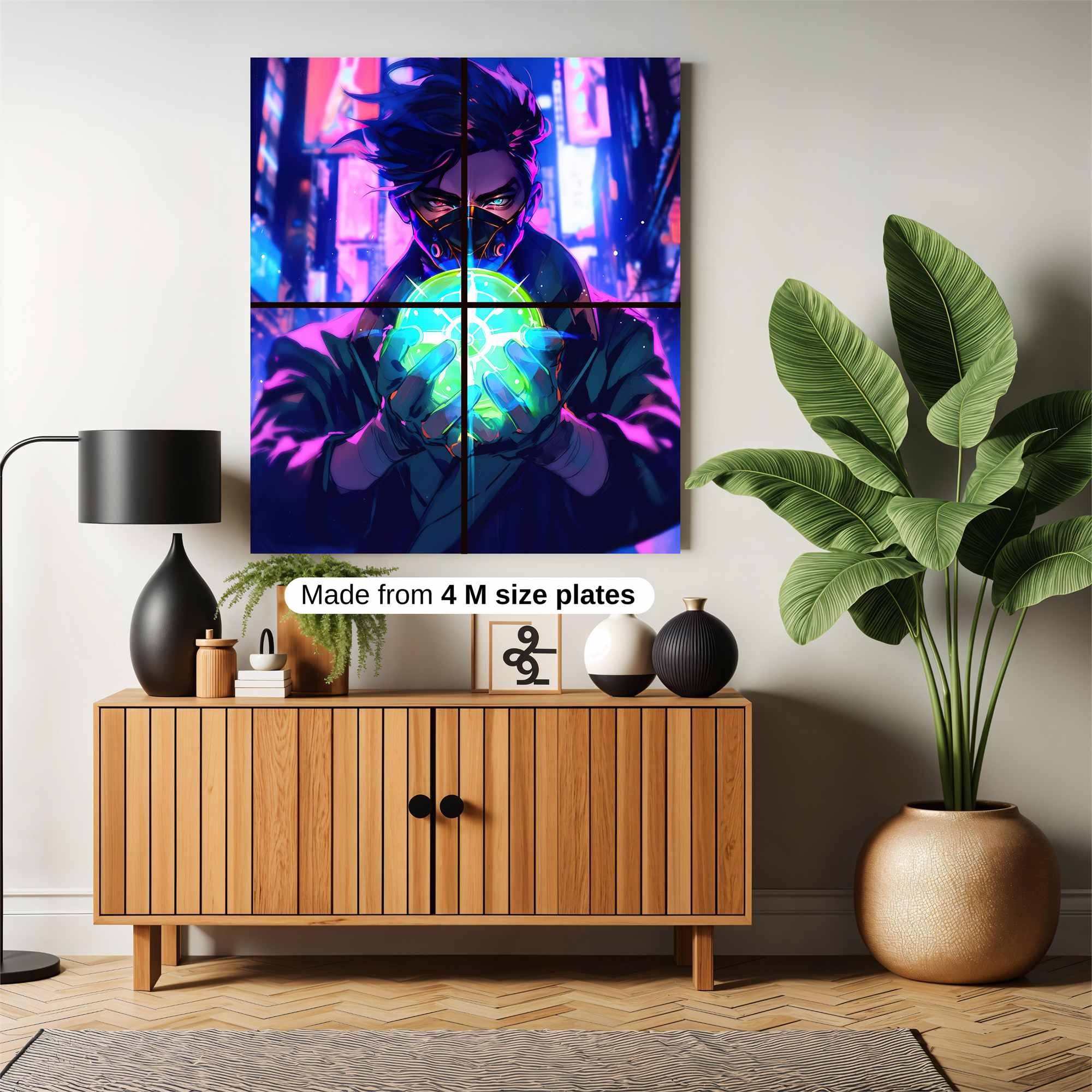 Neon Mystic Safe Wall Magnetic / M