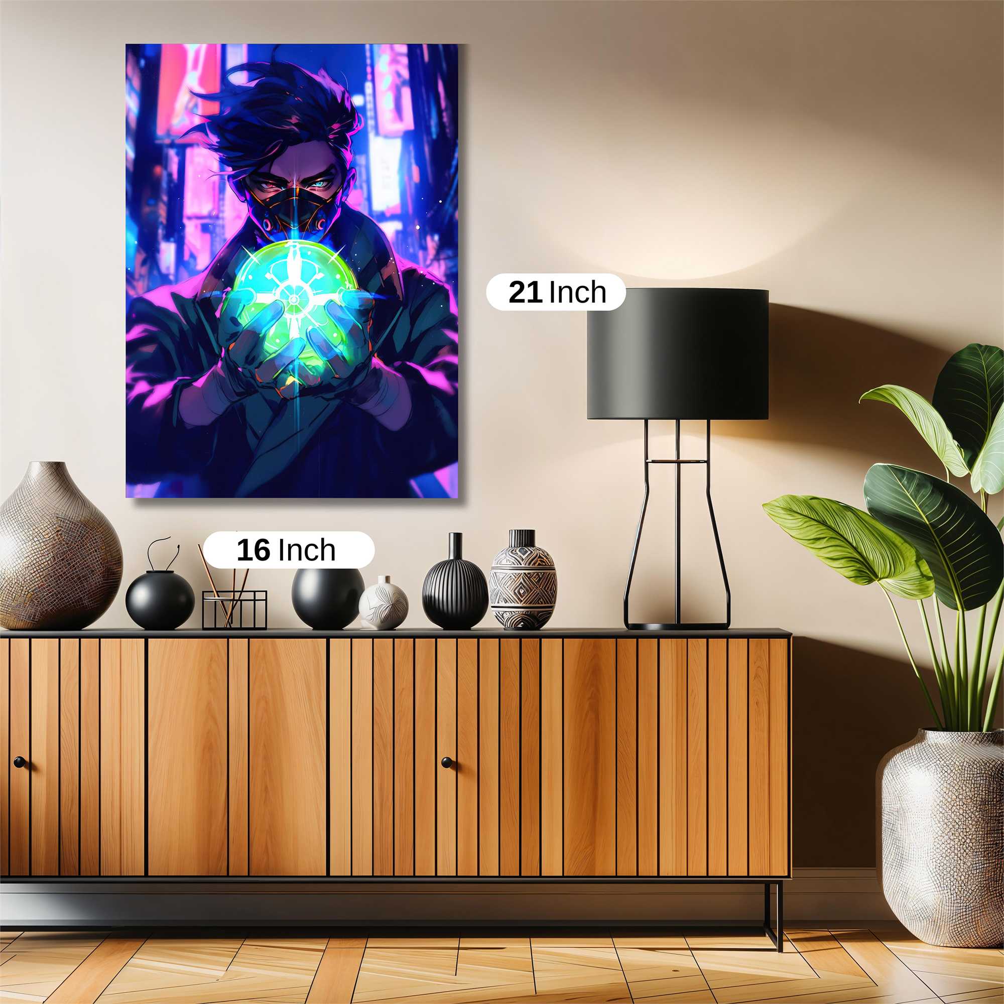 Neon Mystic Safe Wall Magnetic / M