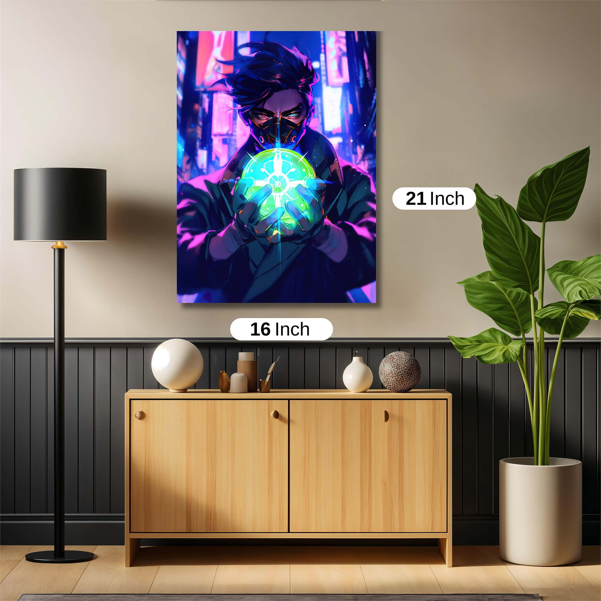Neon Mystic Safe Wall Magnetic / M