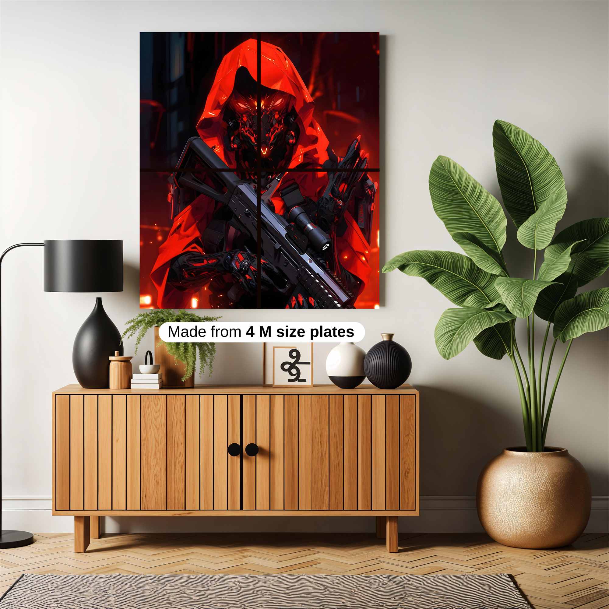 Cyber Despair Safe Wall Magnetic / M