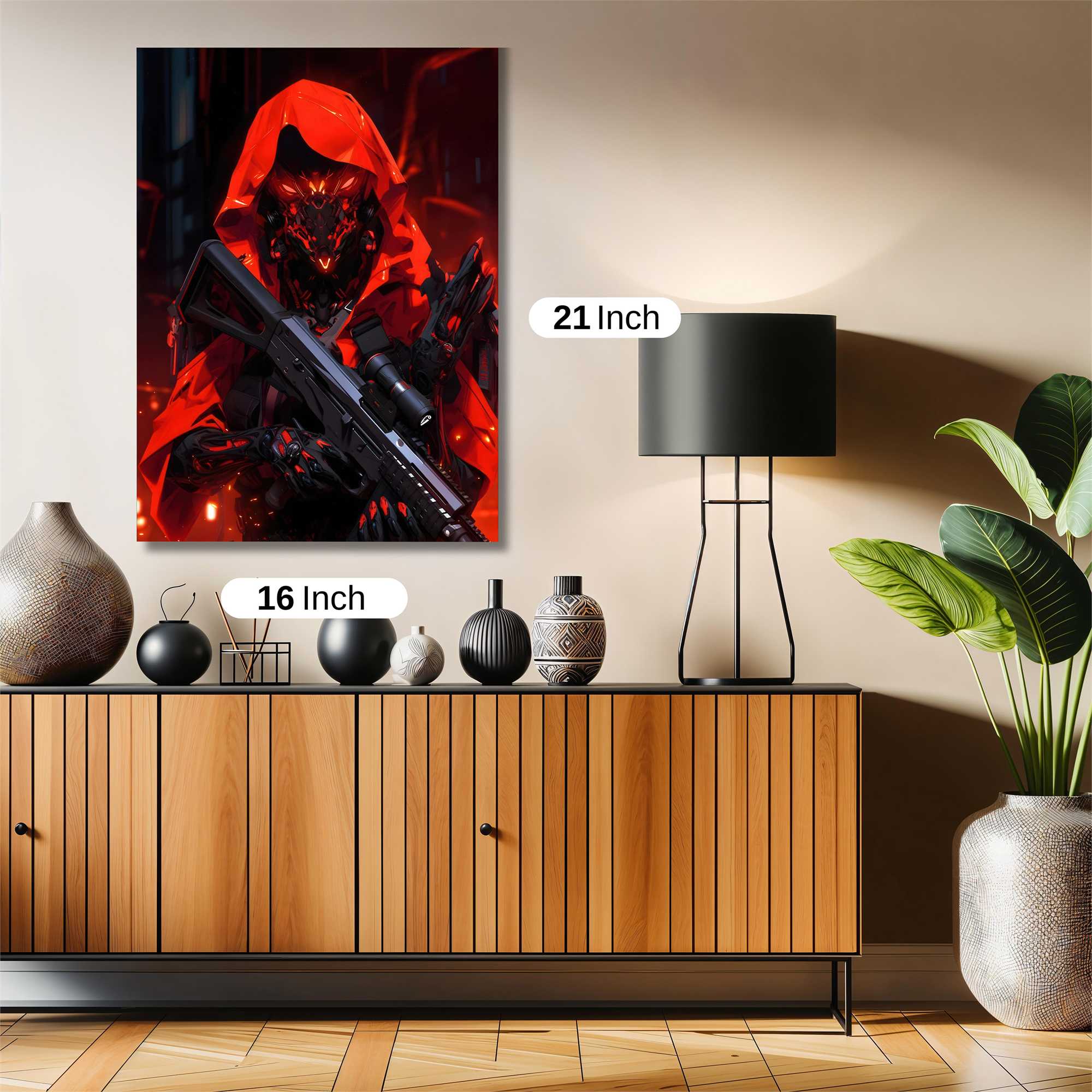 Cyber Despair Safe Wall Magnetic / M