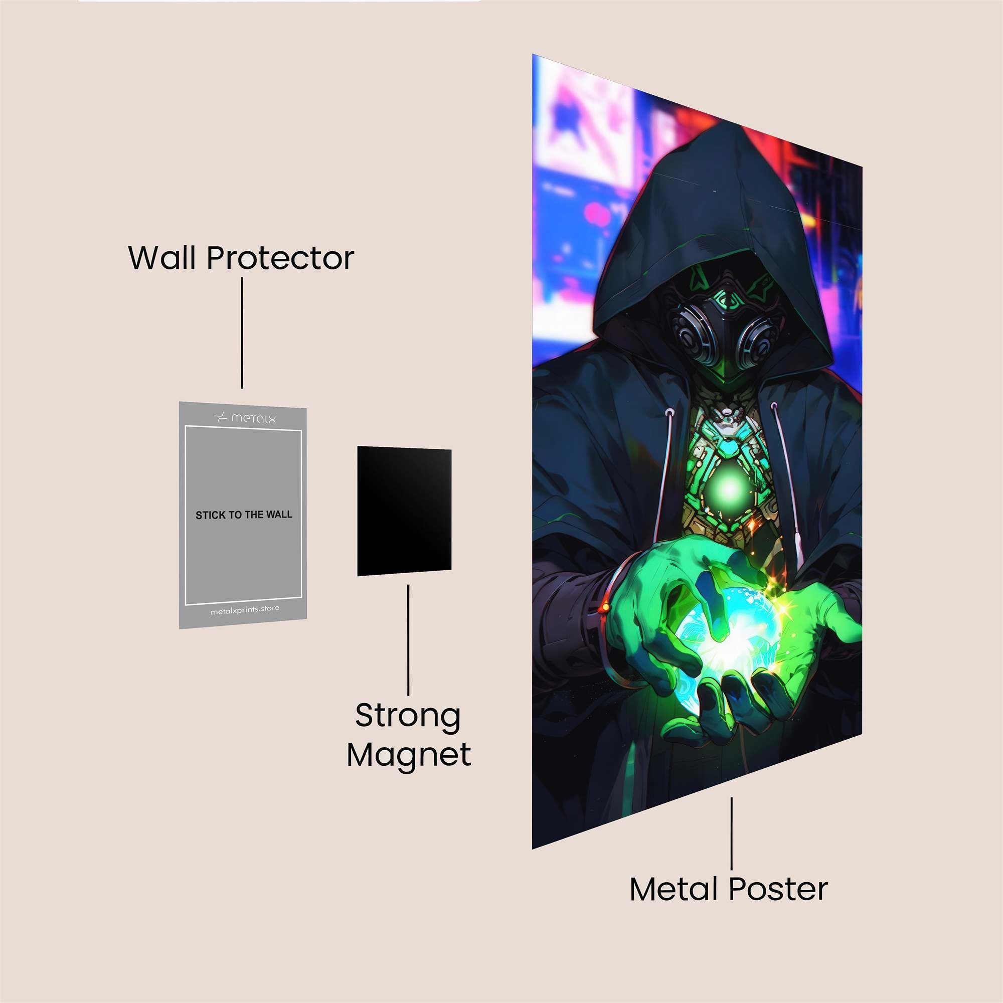 Alien Serenity Safe Wall Magnetic / M