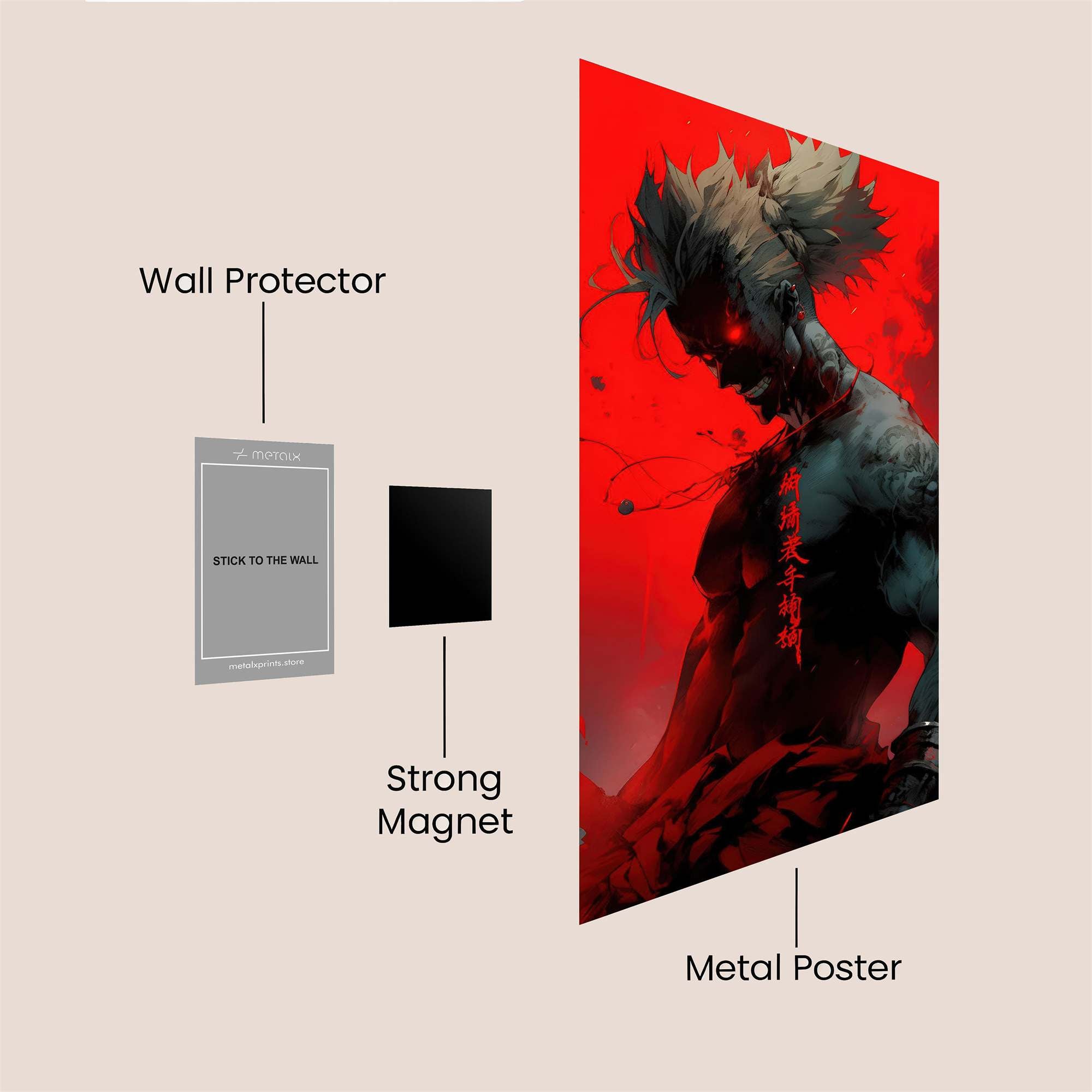 Akuma Infernal Safe Wall Magnetic / M