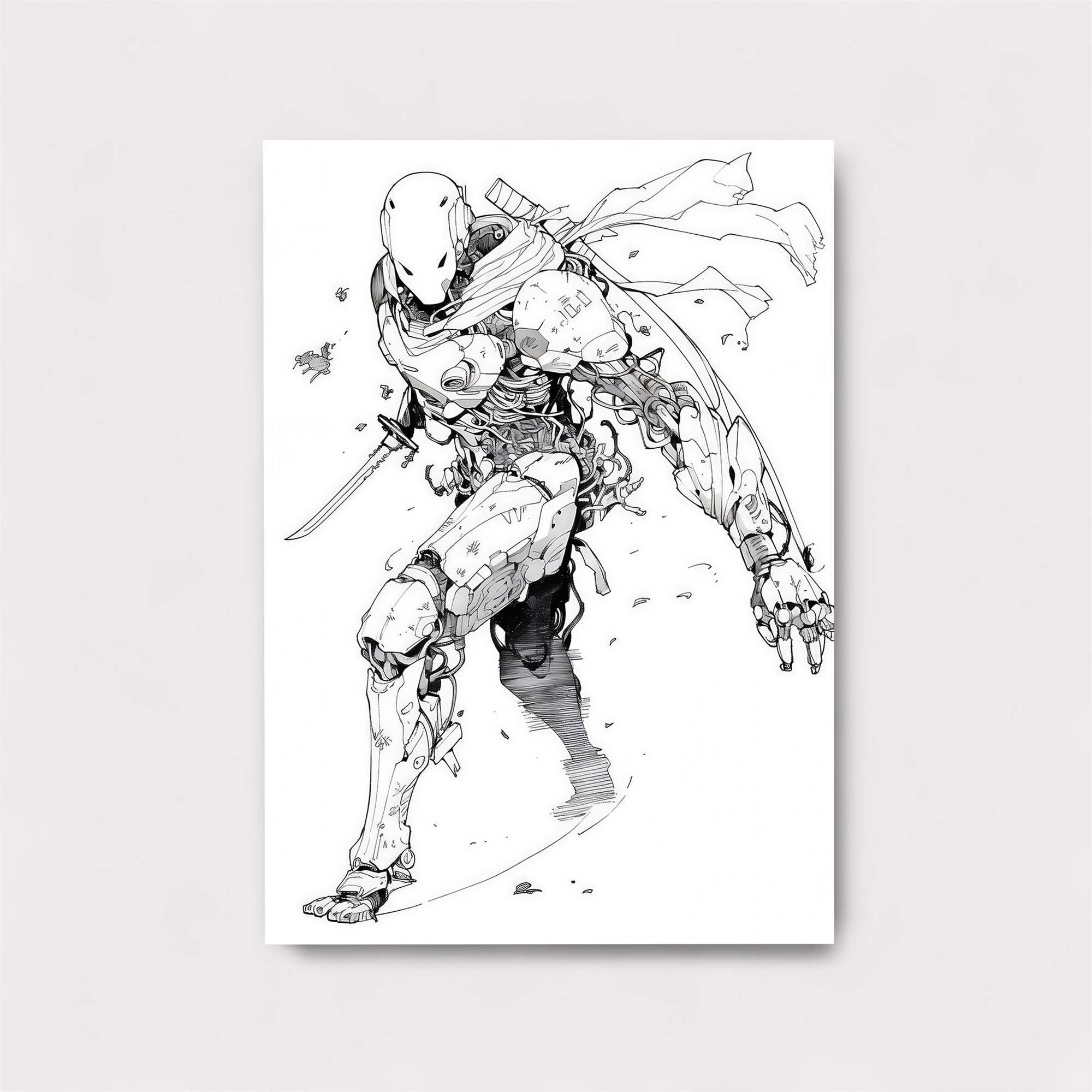 Samurai Serenity Safe Wall Magnetic / M