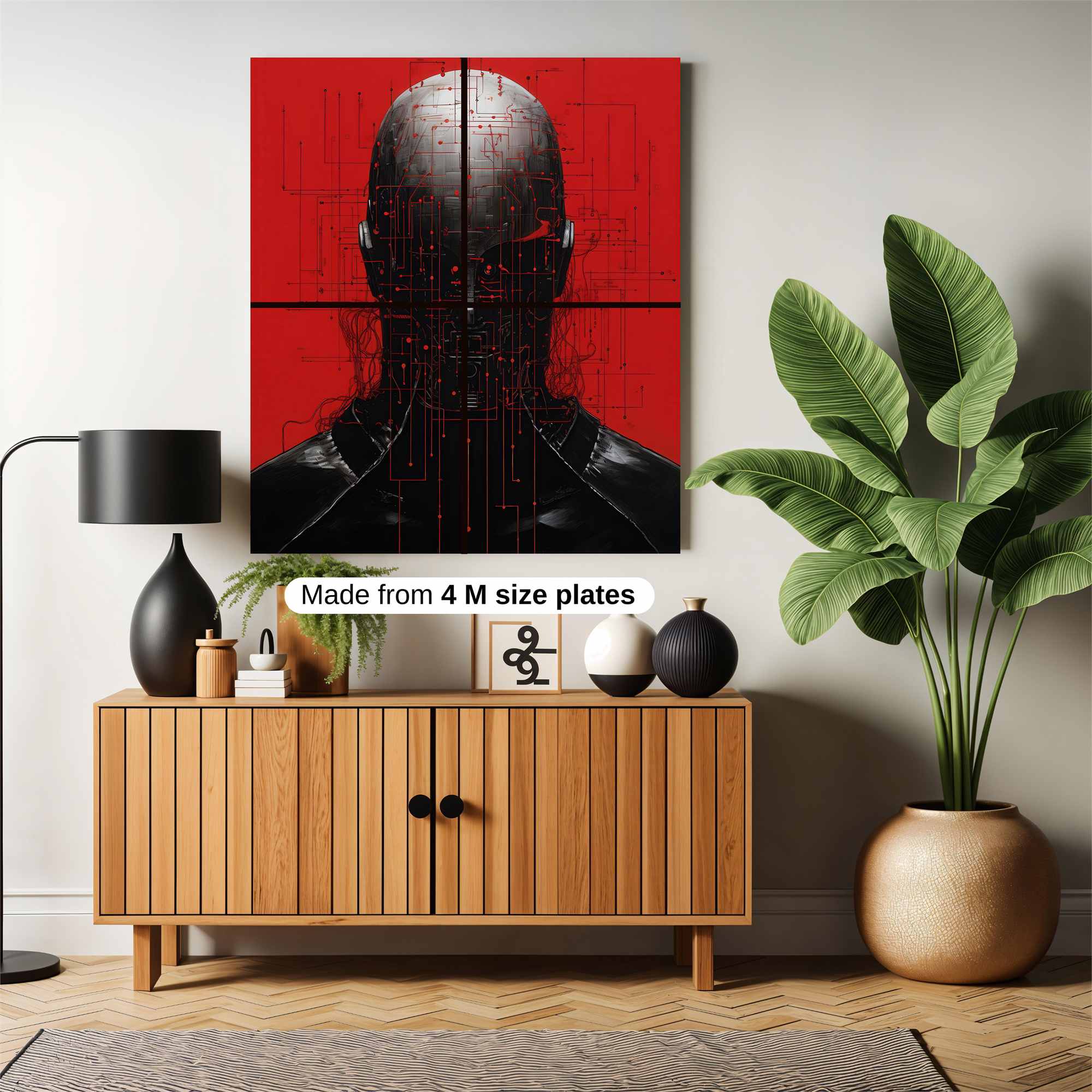 Cyber Fury Safe Wall Magnetic / M