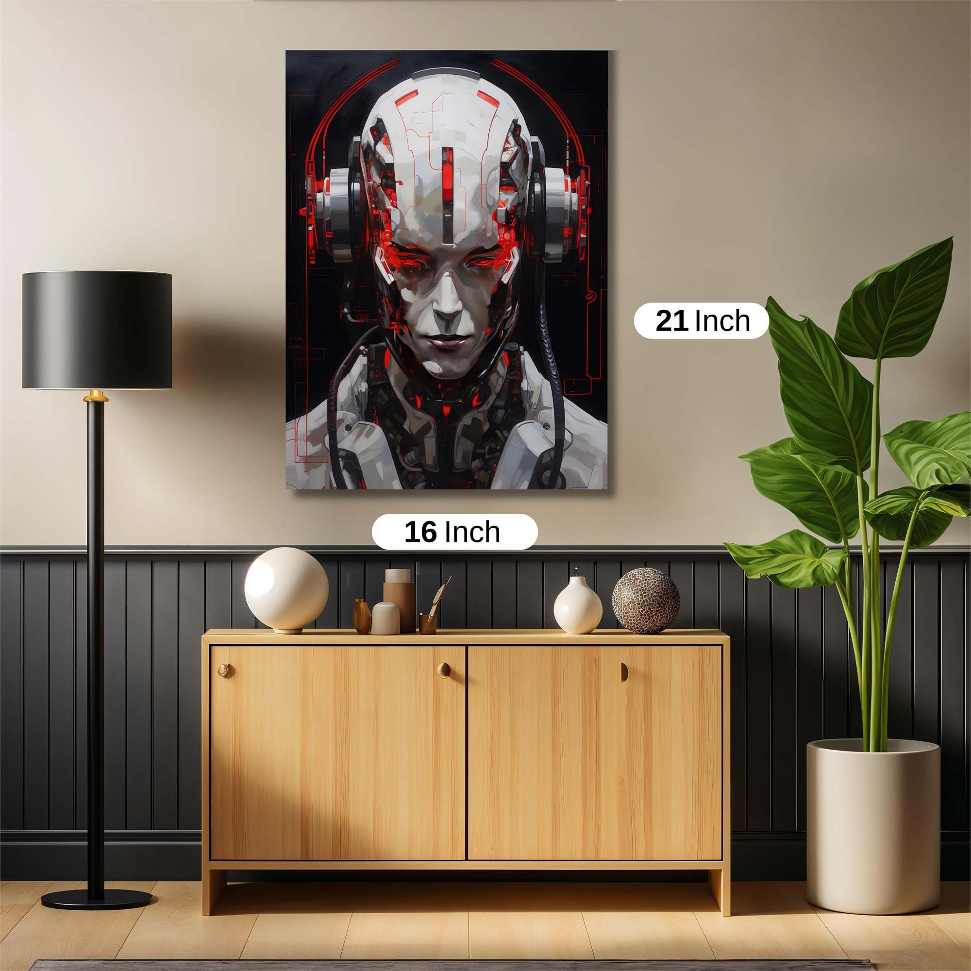 Robot Serenity Safe Wall Magnetic / M