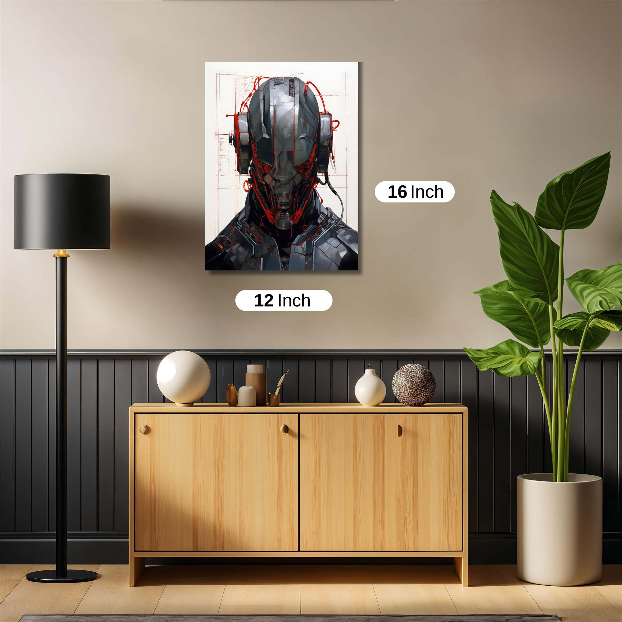 War Machine Safe Wall Magnetic / M