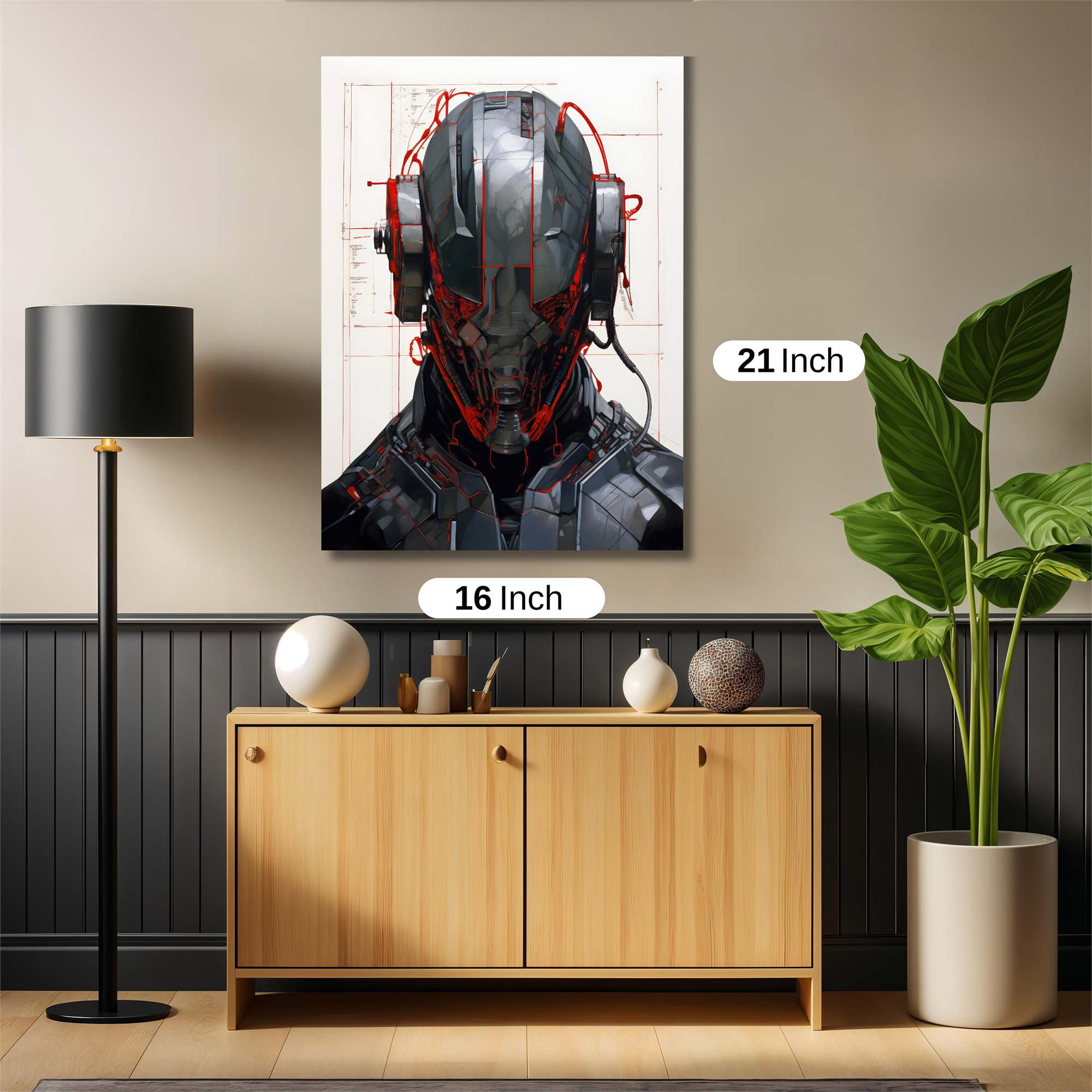 War Machine Safe Wall Magnetic / M