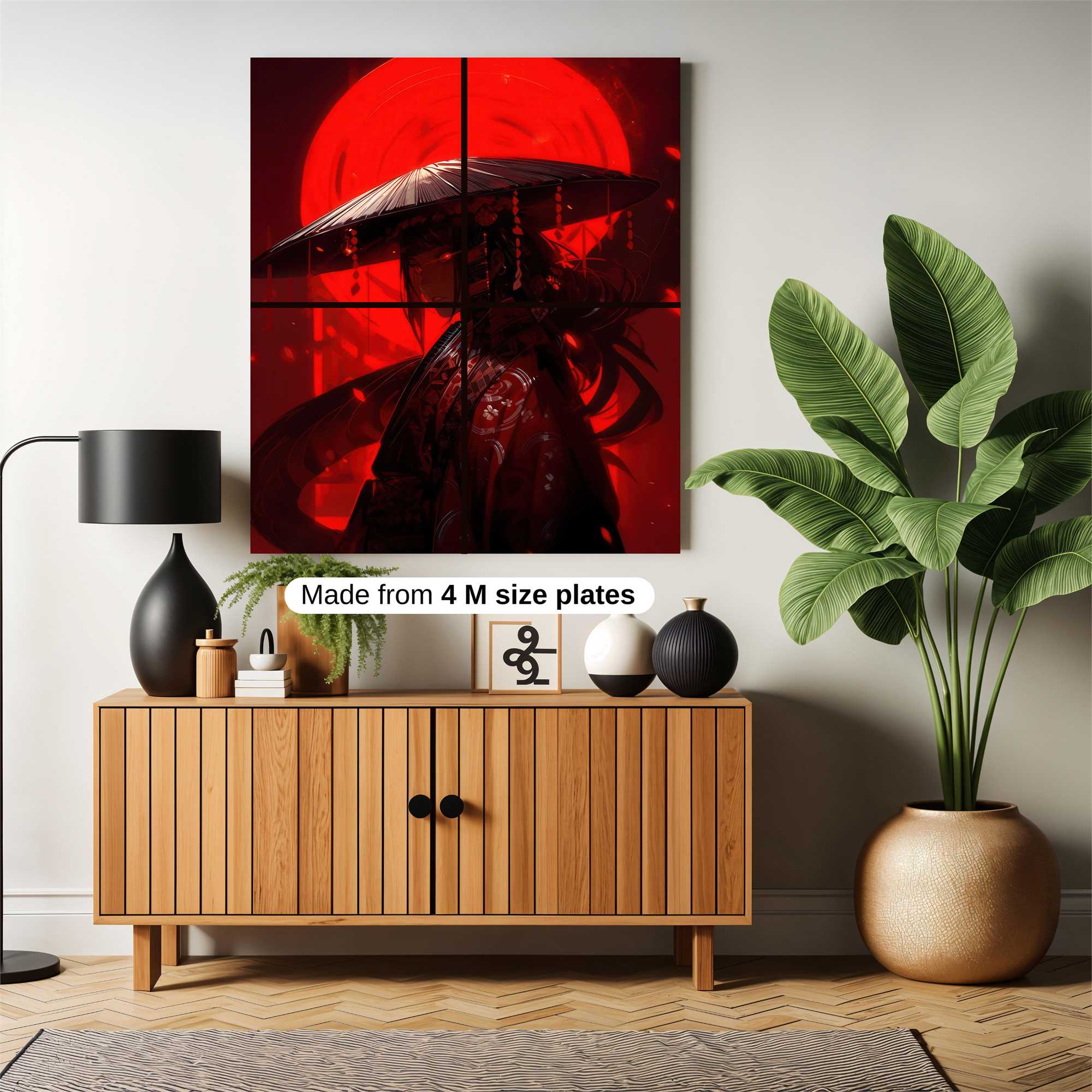 Samurai Blaze Safe Wall Magnetic / M