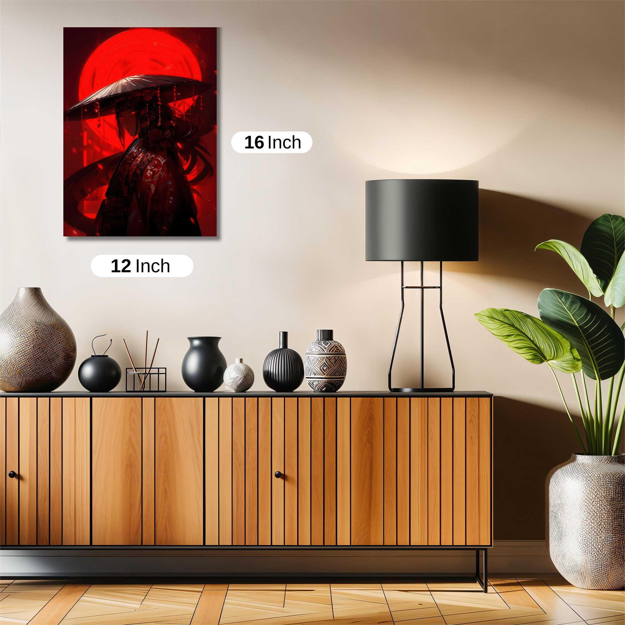 Samurai Blaze Safe Wall Magnetic / M