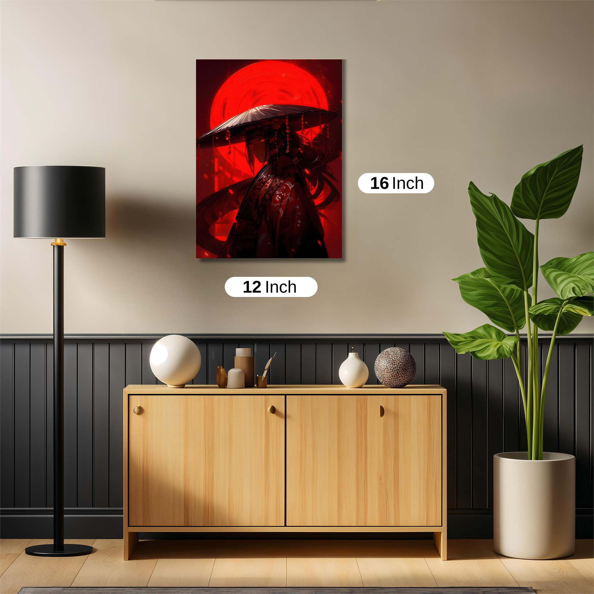 Samurai Blaze Safe Wall Magnetic / M