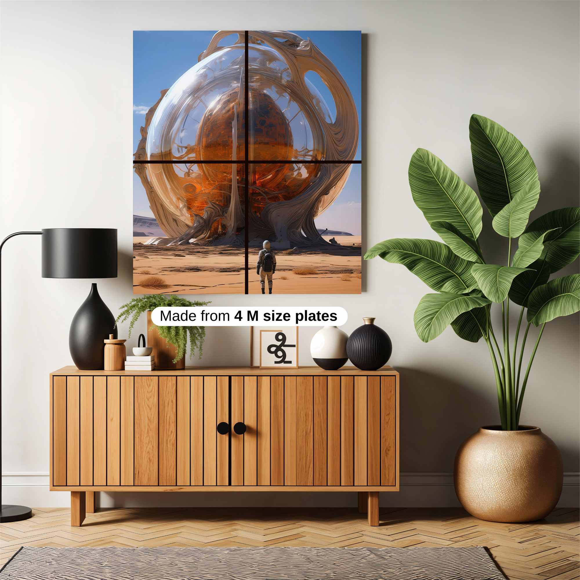 Sphere Enigma Safe Wall Magnetic / M
