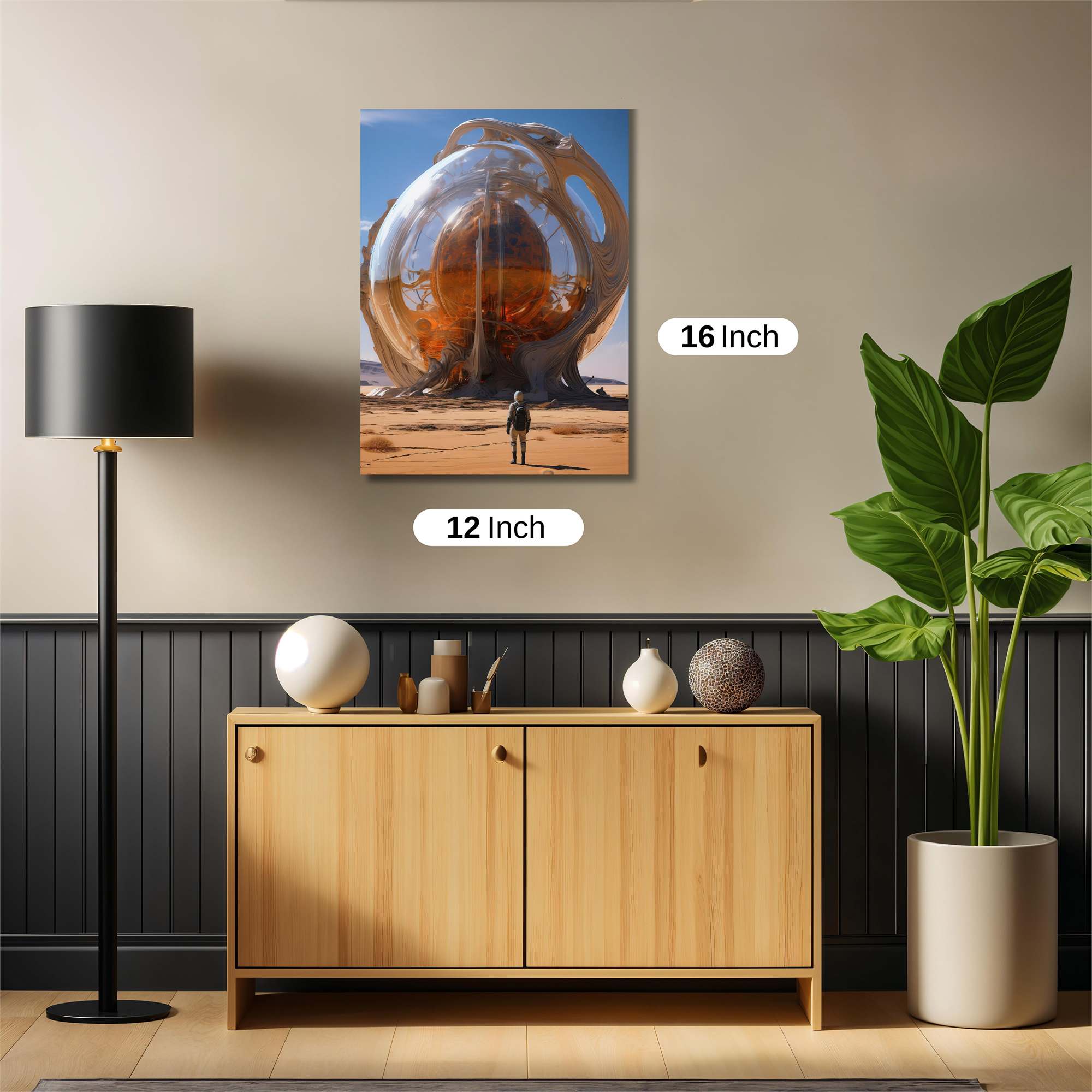 Sphere Enigma Safe Wall Magnetic / M