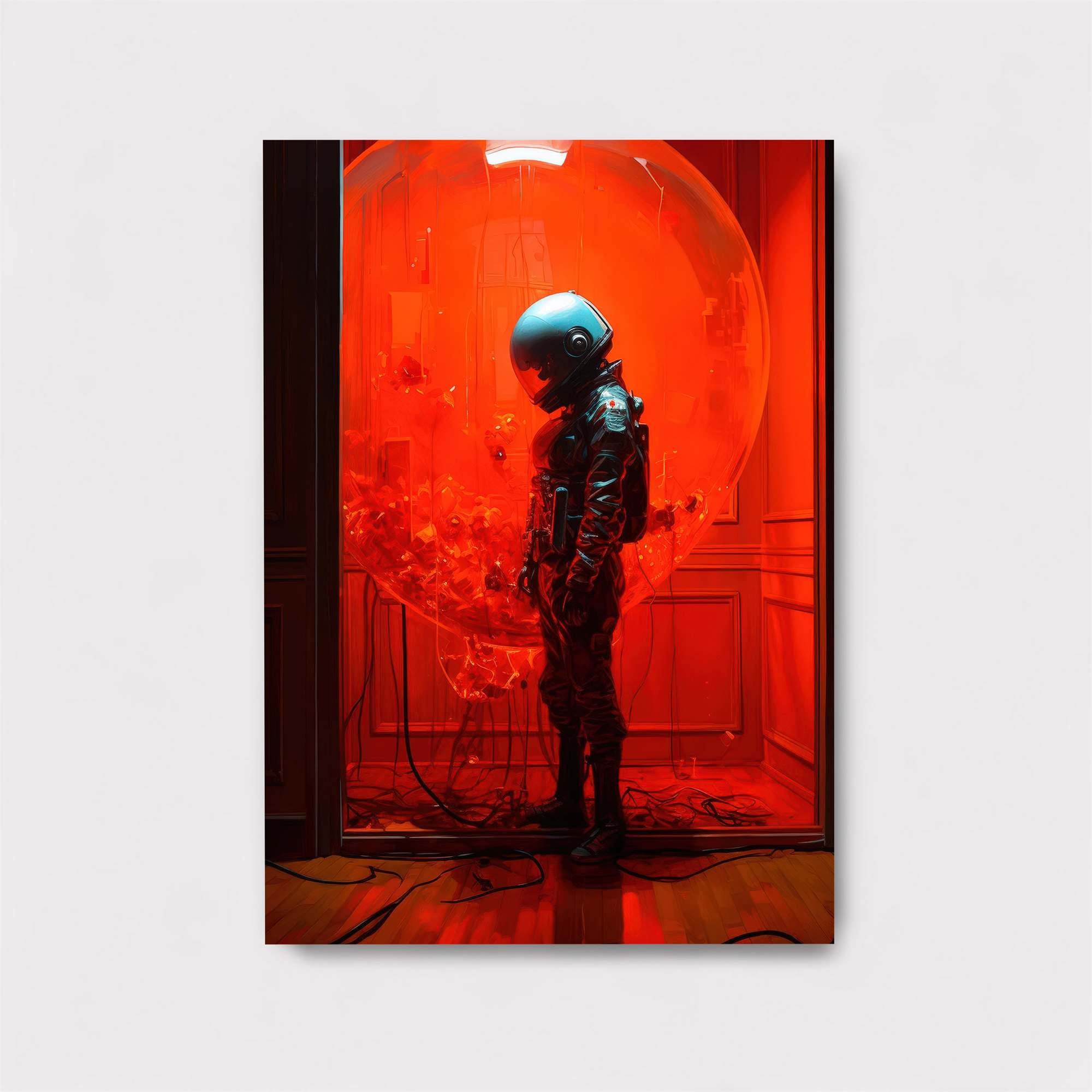 Astronaut Enigma Safe Wall Magnetic / M